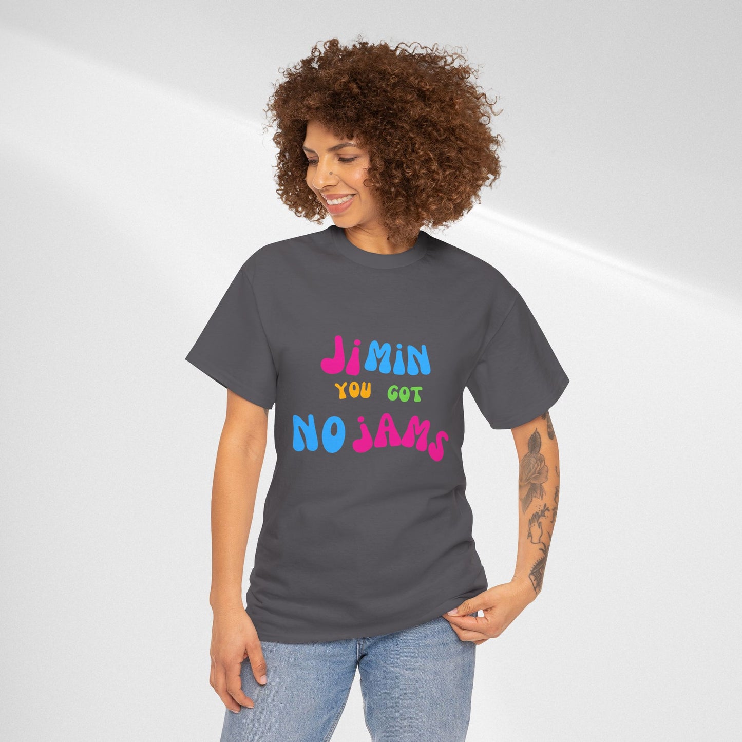 Jimin You Got No Jams T-Shirt — Colorful K-Pop Fan Tee
