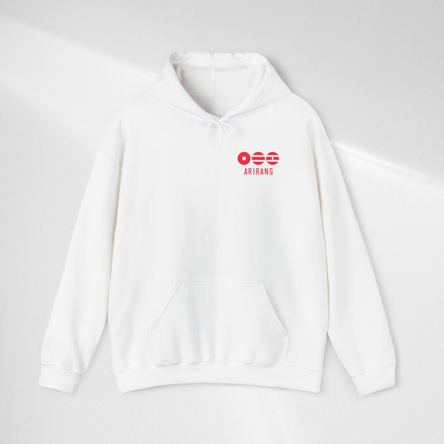 BTS World Tour "ARRIANG" Hoodie — Minimal Logo Tour Pullover