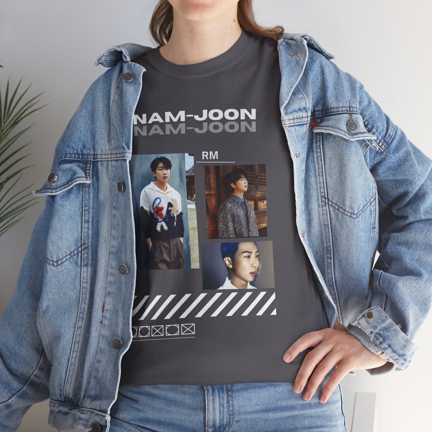 RM (Nam-Joon) Photo Collage K-Pop Graphic Tee