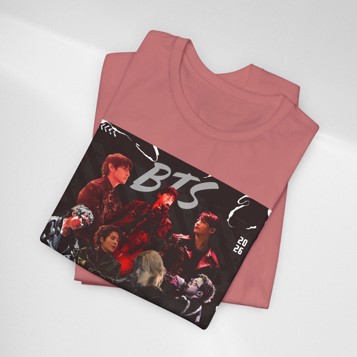 BTS ARIRANG Band Graphic Tee — 'BTS ARMY' Retro Concert Poster Shirt