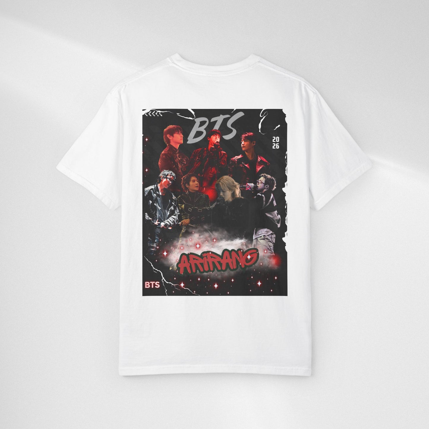 BTS ARIRANG Graphic T-Shirt — "Arirang" BTS Style Concert Tee