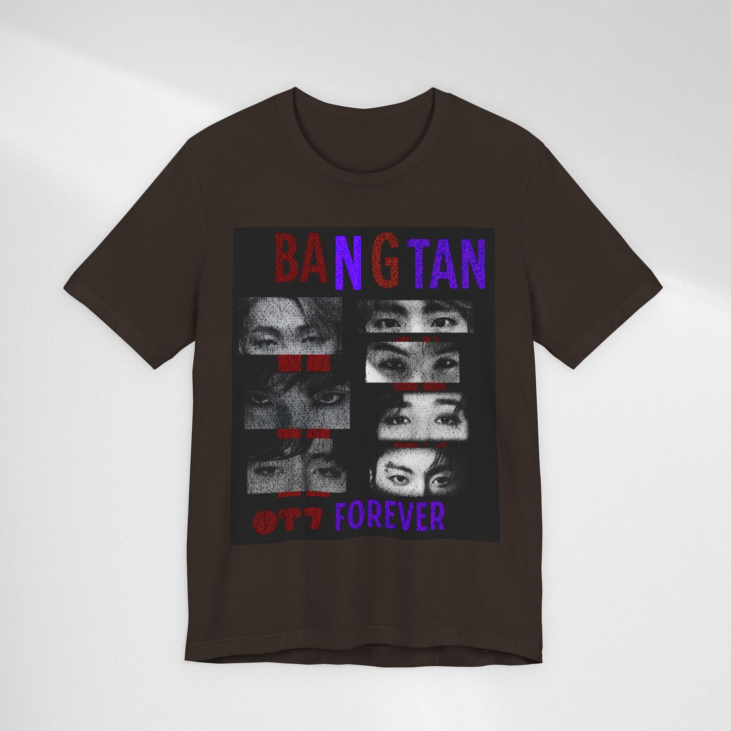 Bangtan Forever BTS Eyes Graphic Tee – K‑Pop Fan Shirt