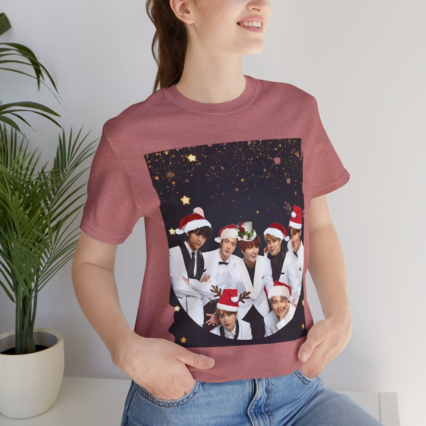 BTS Holiday Photo Crew Christmas Tee