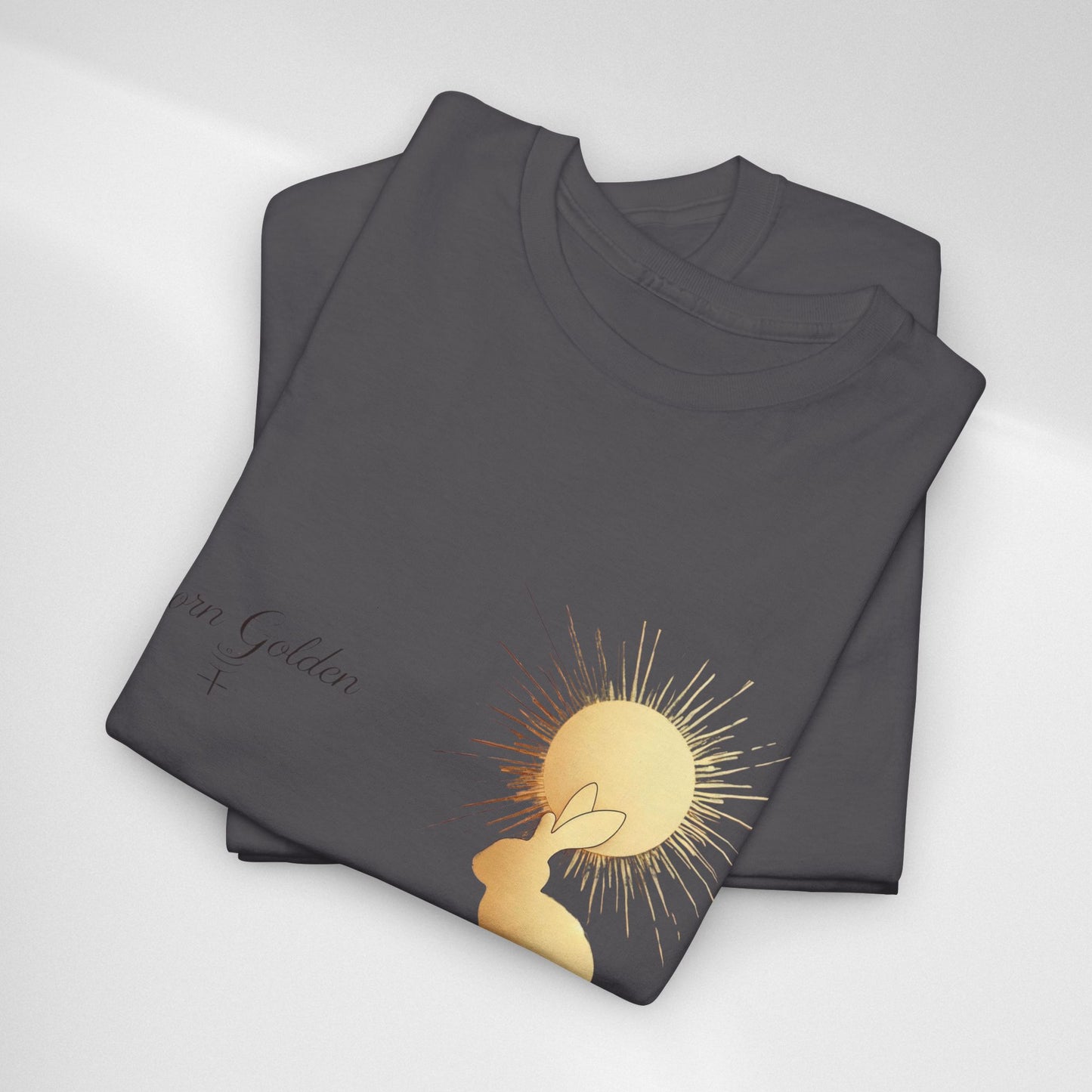 JK Golden Child T-Shirt — 'Born Golden' Cute Kids Illustration Tee