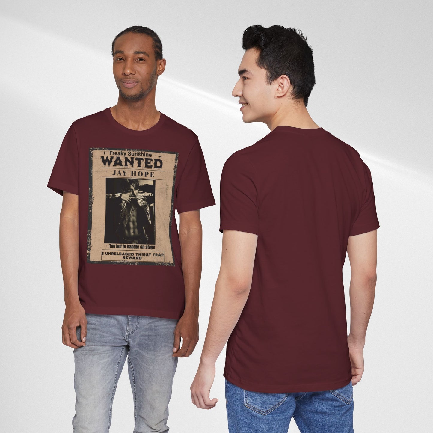 Wanted Poster Jay Hope T-Shirt — Vintage Western Graphic Tee