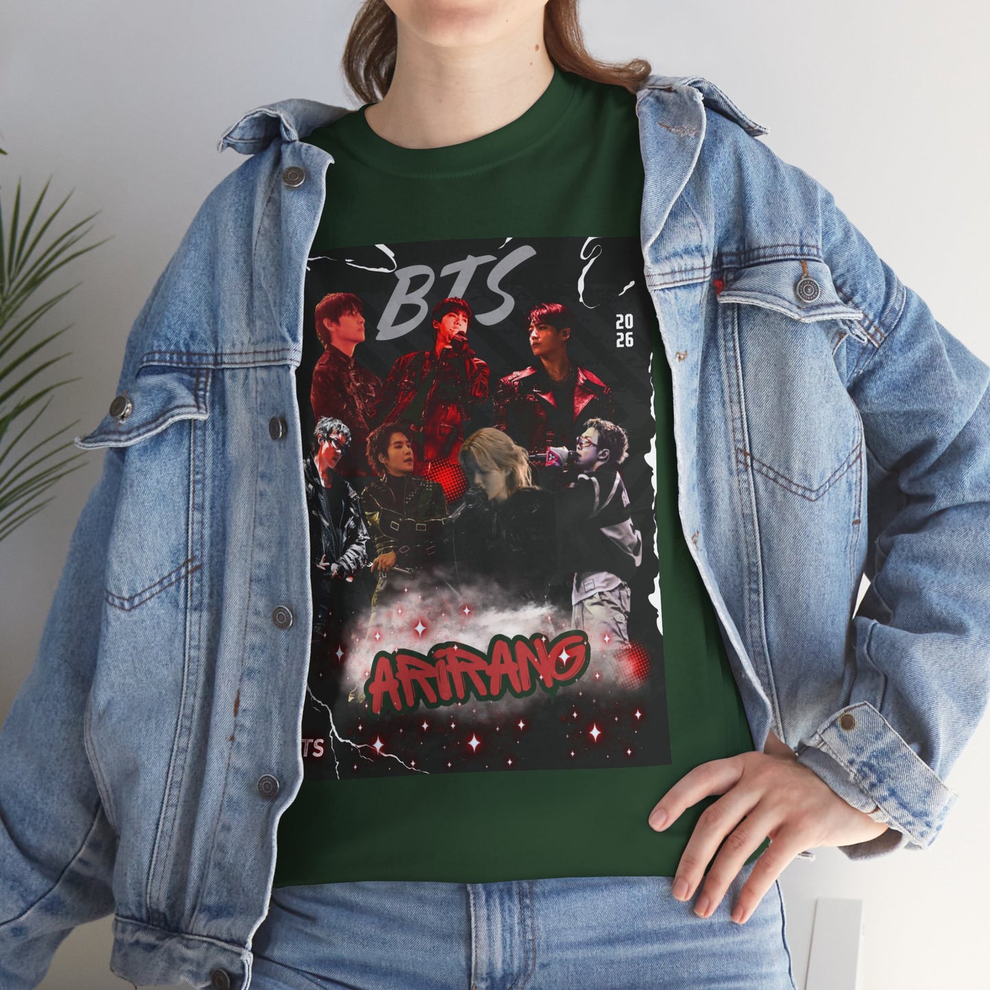 BTS Album Art Graphic Tee — 'Arirang' Fan Shirt