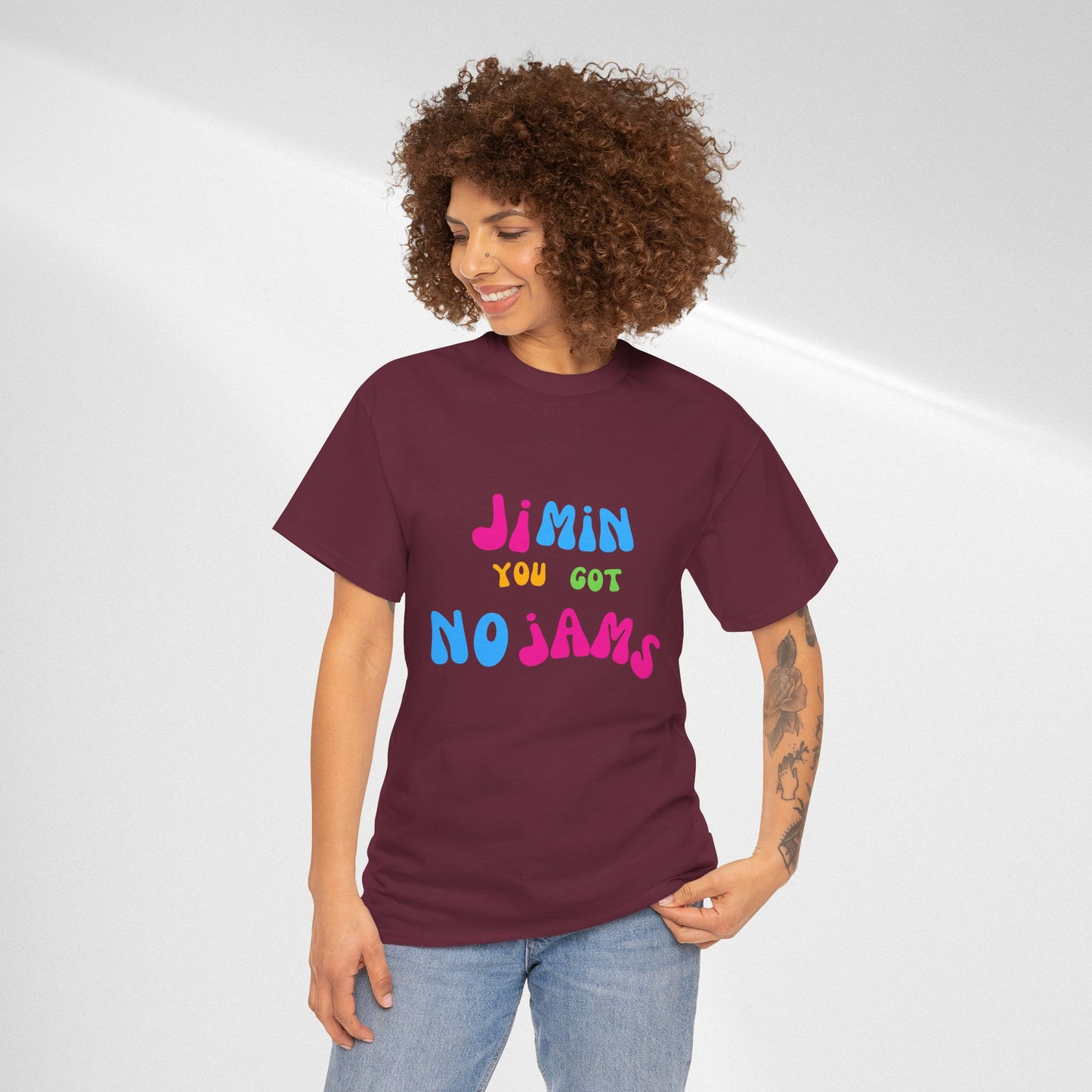 Jimin You Got No Jams T-Shirt — Colorful K-Pop Fan Tee