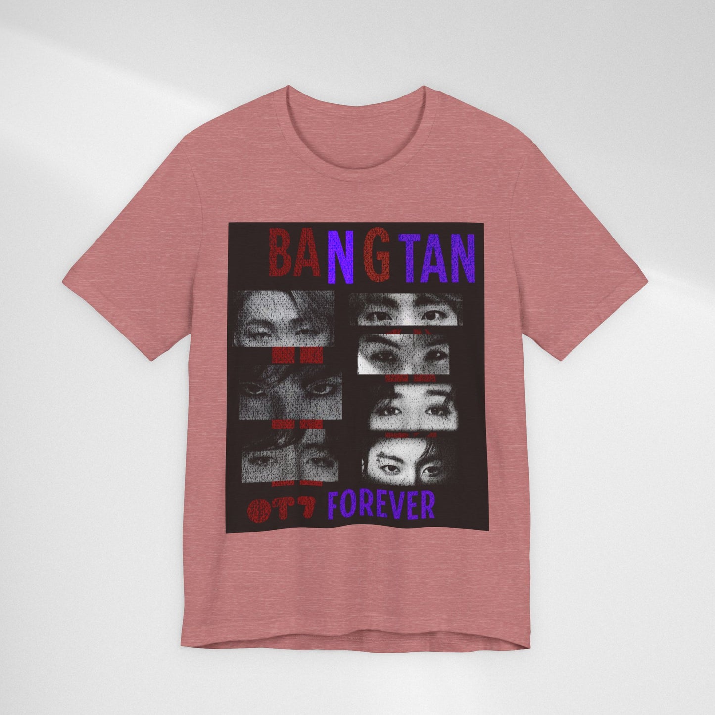 Bangtan Forever BTS Eyes Graphic Tee – K‑Pop Fan Shirt