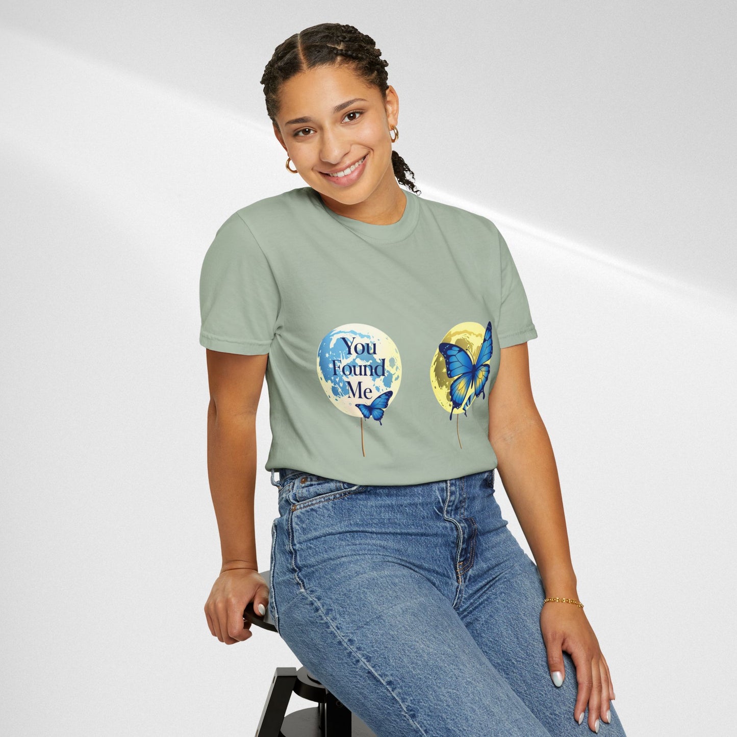 Butterfly "You Found Me" Graphic T-Shirt