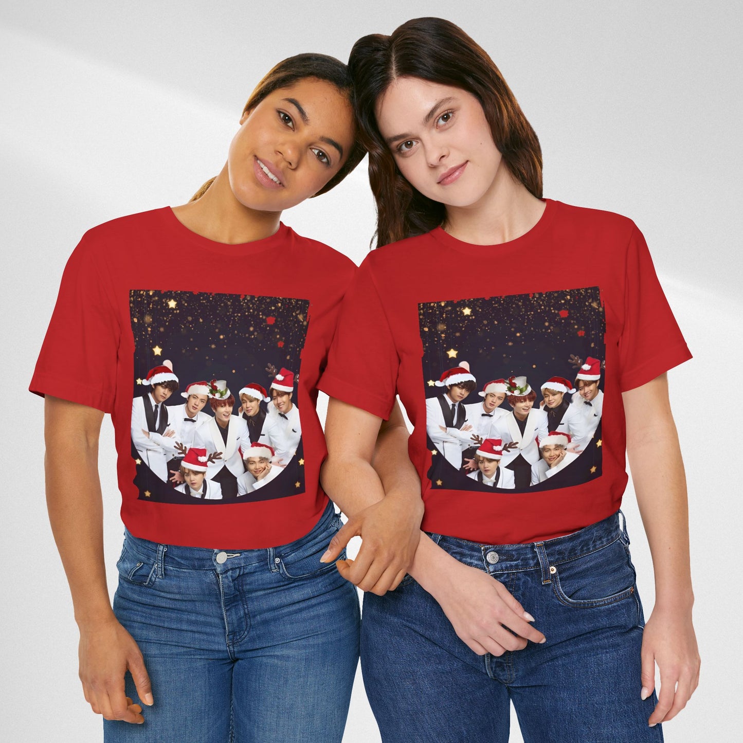 BTS Holiday Photo Crew Christmas Tee
