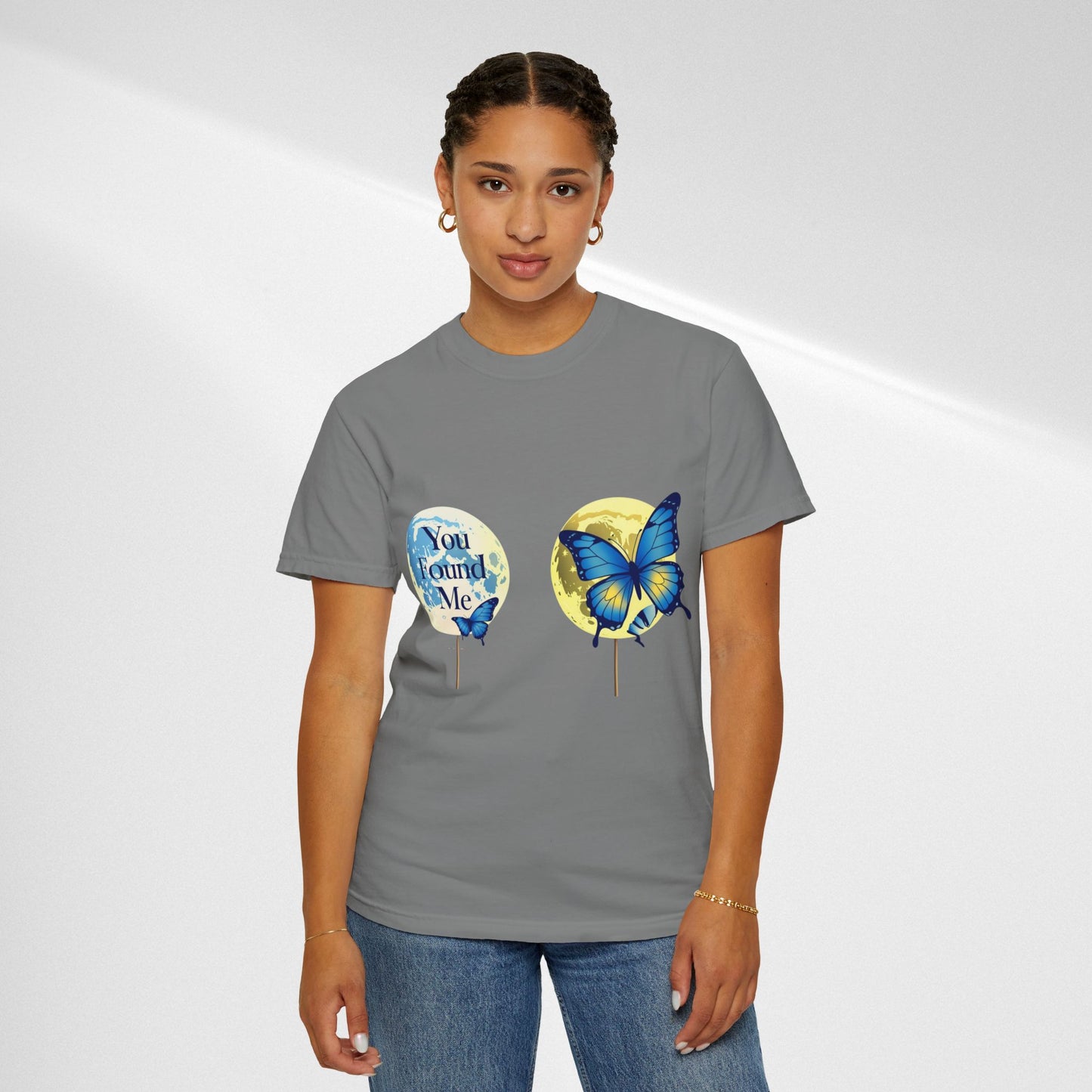 Butterfly "You Found Me" Graphic T-Shirt
