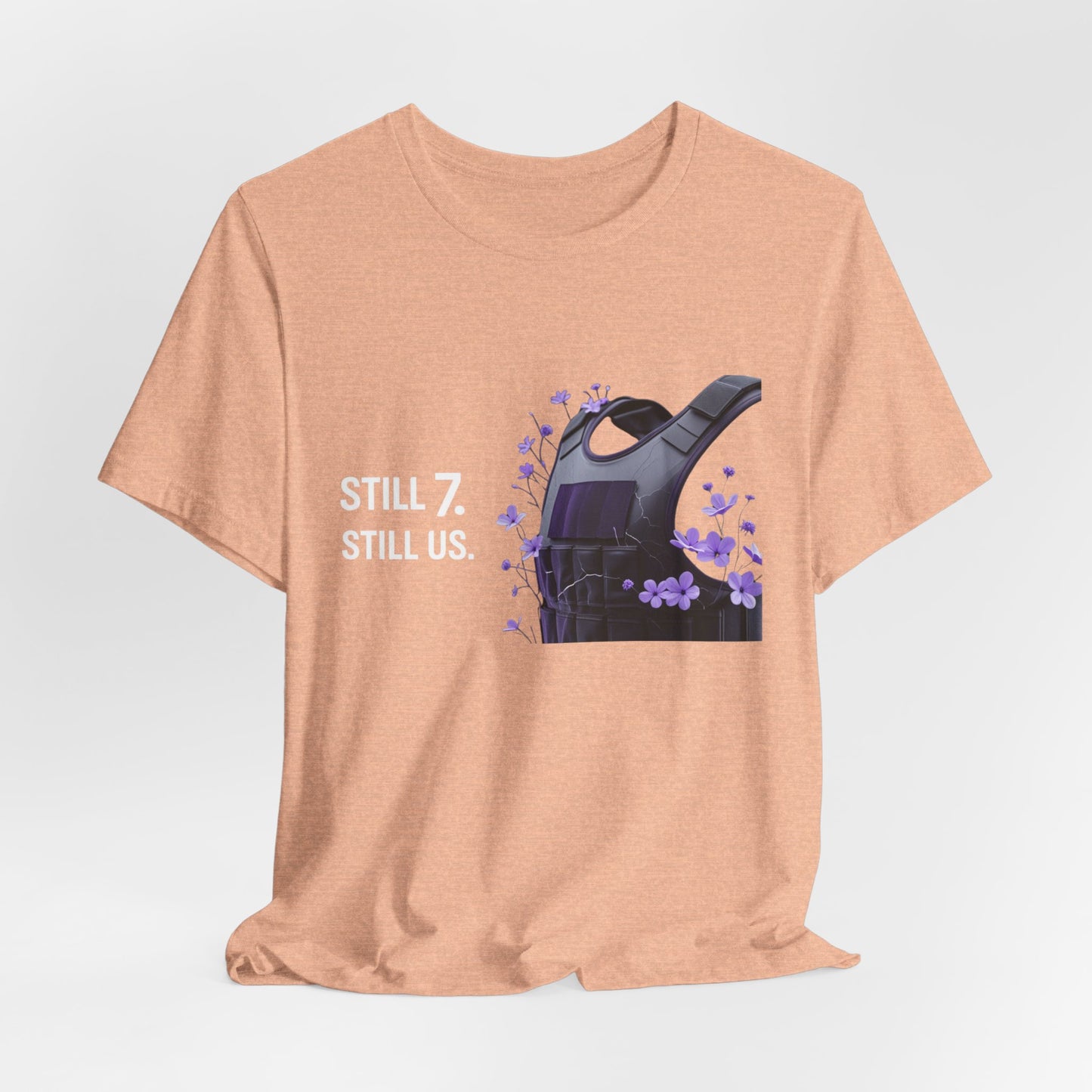 Bulletproof Vest Floral Tee — “I Am The Proof” Graphic T‑Shirt