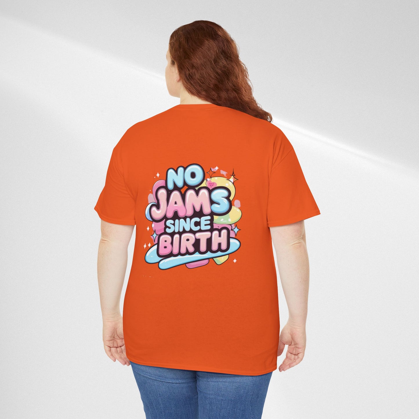 No Jams Since Birth T-Shirt — Cute Pastel Graphic Tee