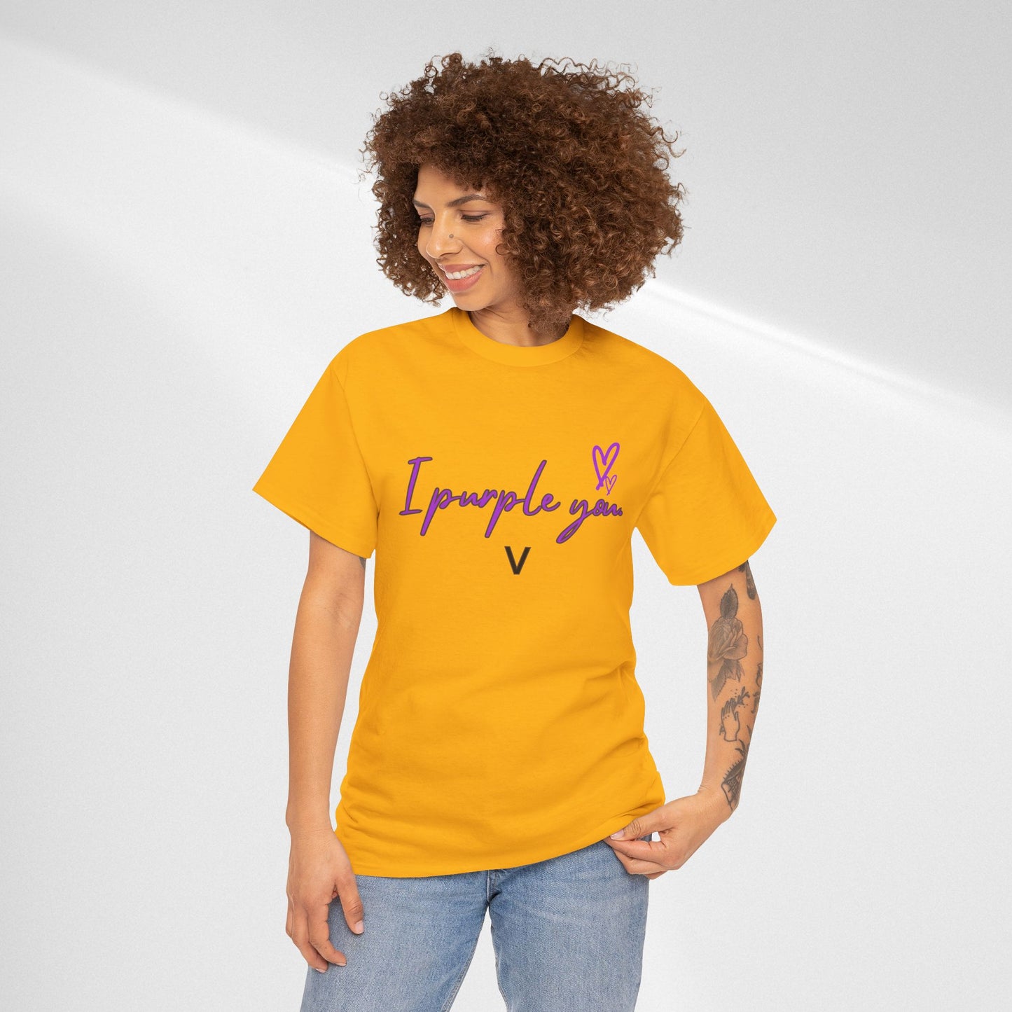 I Purple You T-Shirt — Cute K-Pop Inspired Love Tee