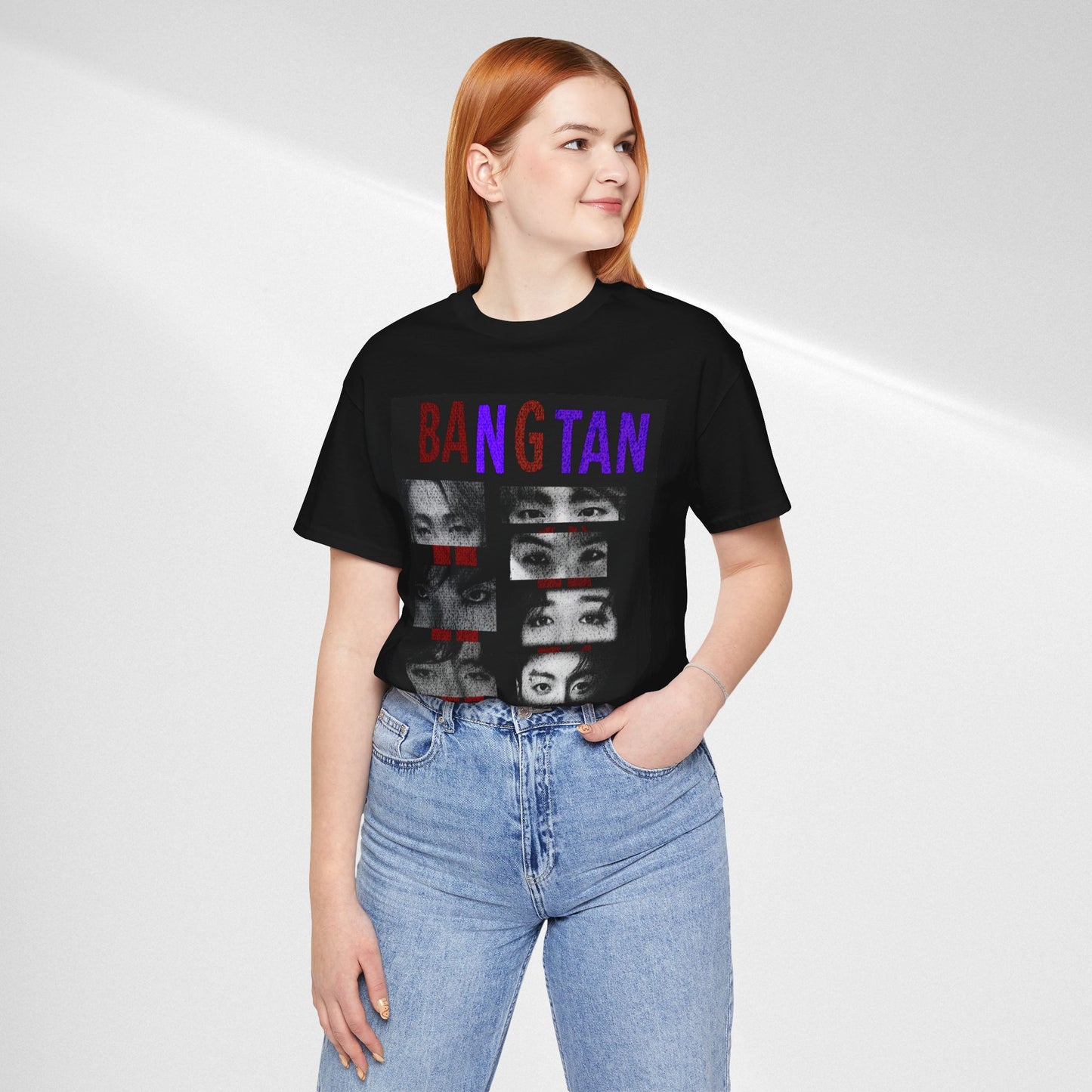 Bangtan Forever BTS Eyes Graphic Tee – K‑Pop Fan Shirt