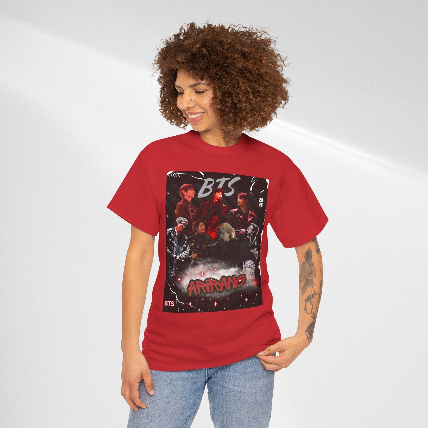 BTS Album Art Graphic Tee — 'Arirang' Fan Shirt