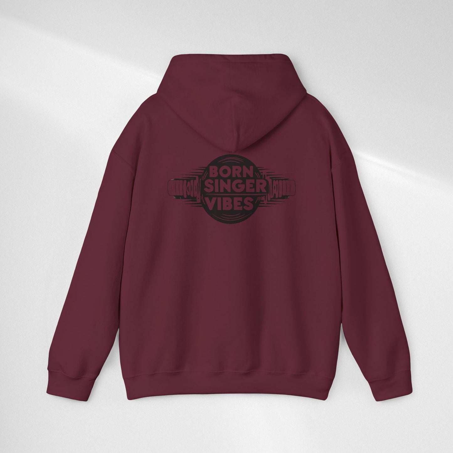 Hoodie - Born Singer Vibes Graphic Pullover