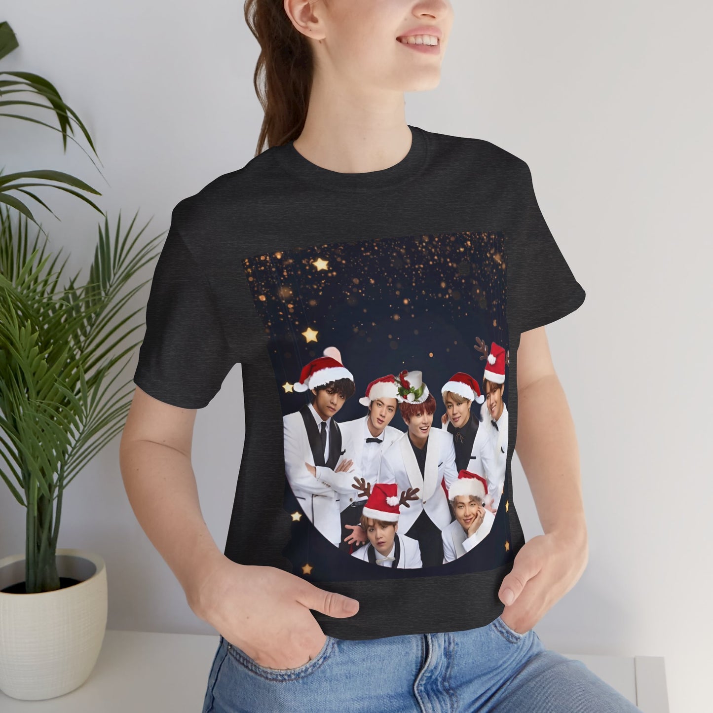 BTS Holiday Photo Crew Christmas Tee