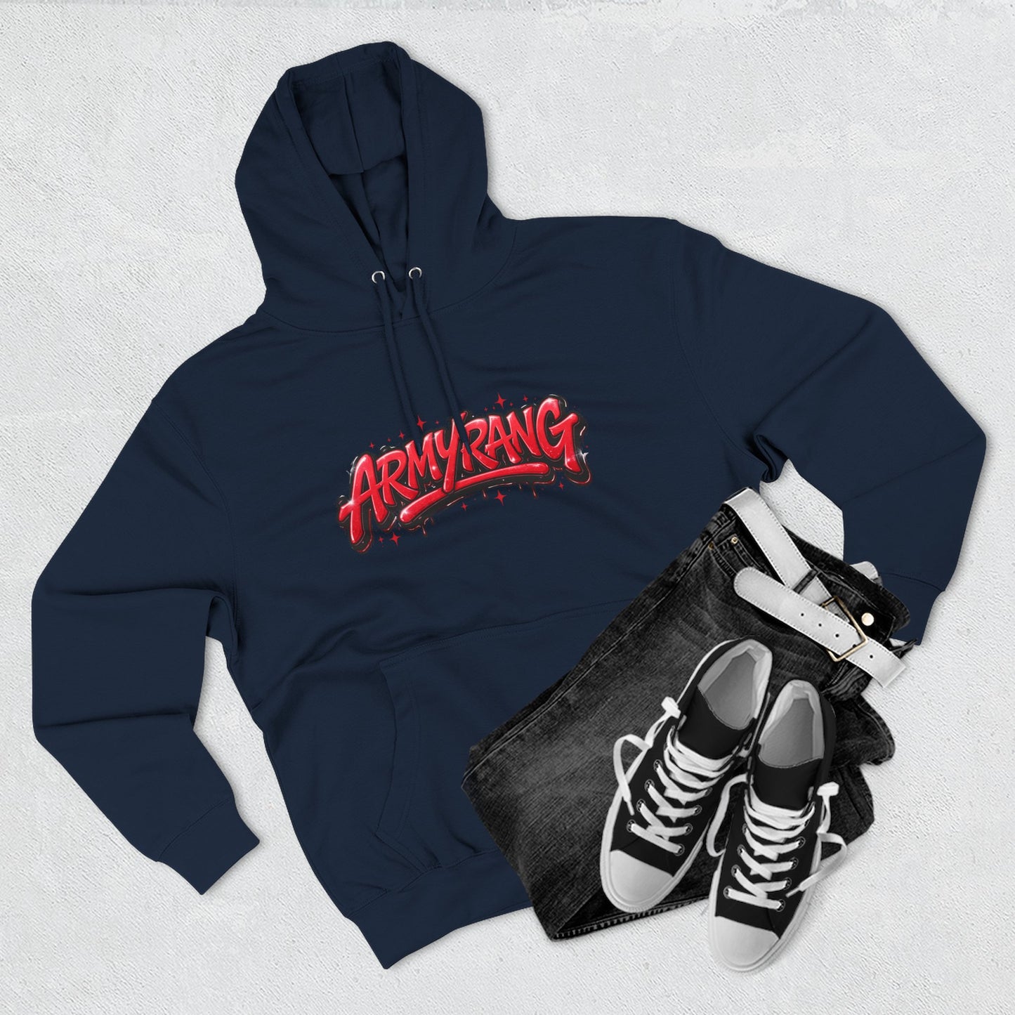 BTS Inspired Graphic Hoodie — Vibrant Group Portrait Streetwear
