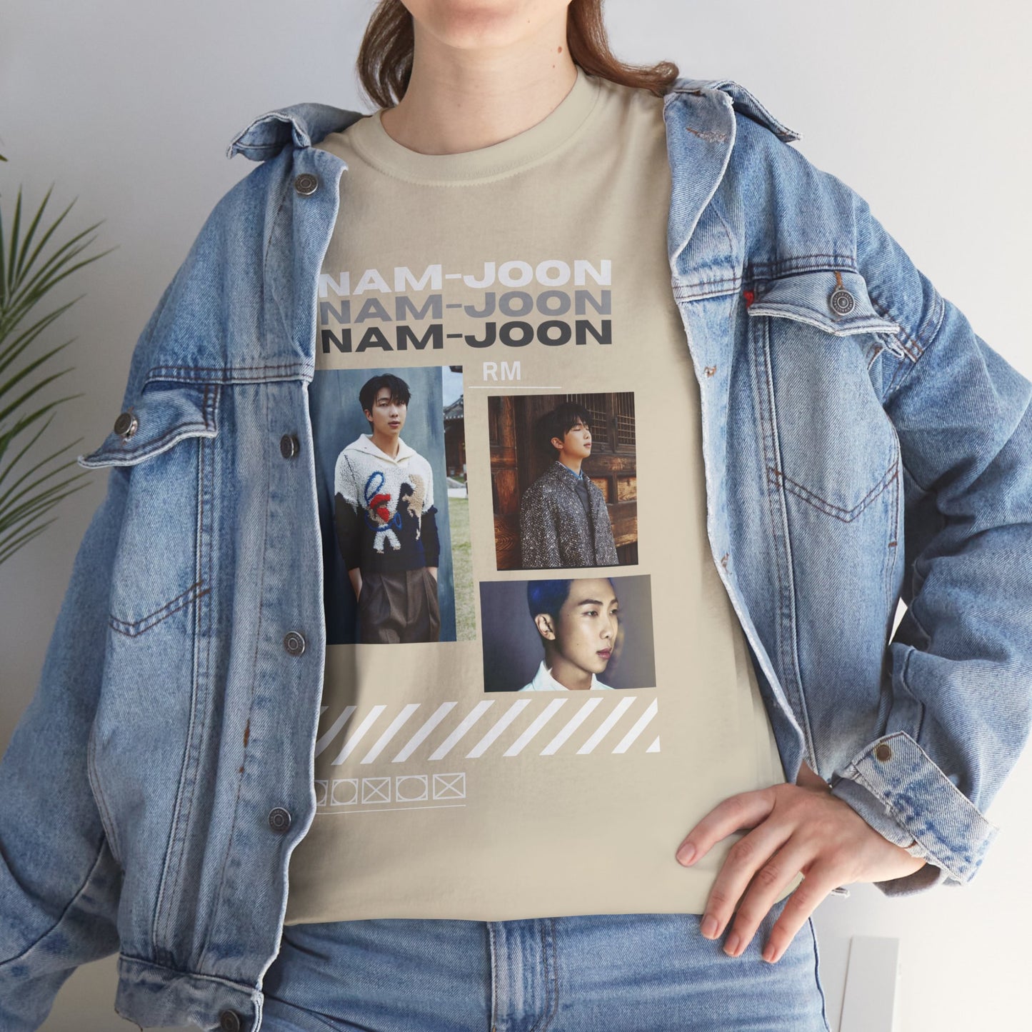 RM (Nam-Joon) Photo Collage K-Pop Graphic Tee