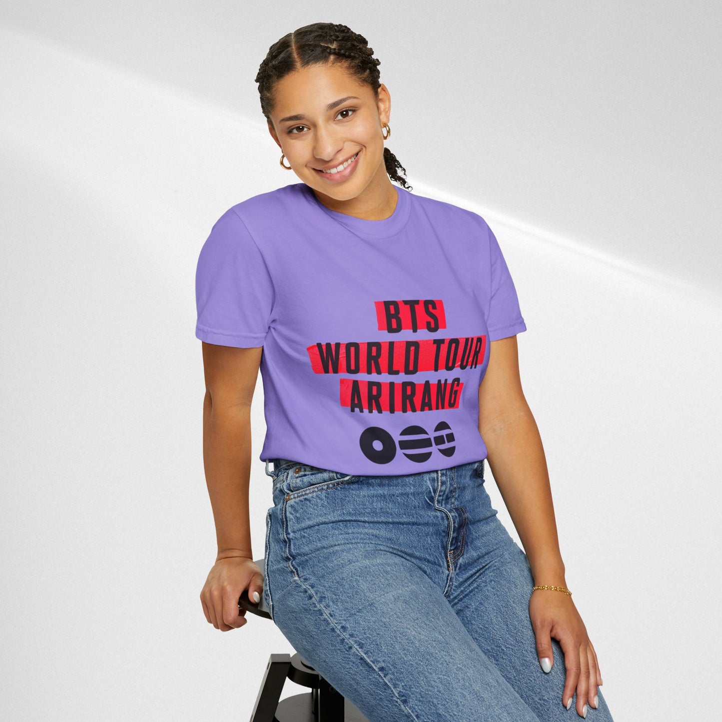 BTS World Tour T-Shirt — "BTS World Tour Arirang" Concert Tee