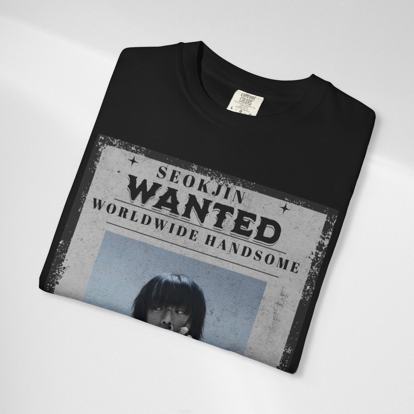 Seokjin "Wanted: Worldwide Handsome" Graphic T-Shirt