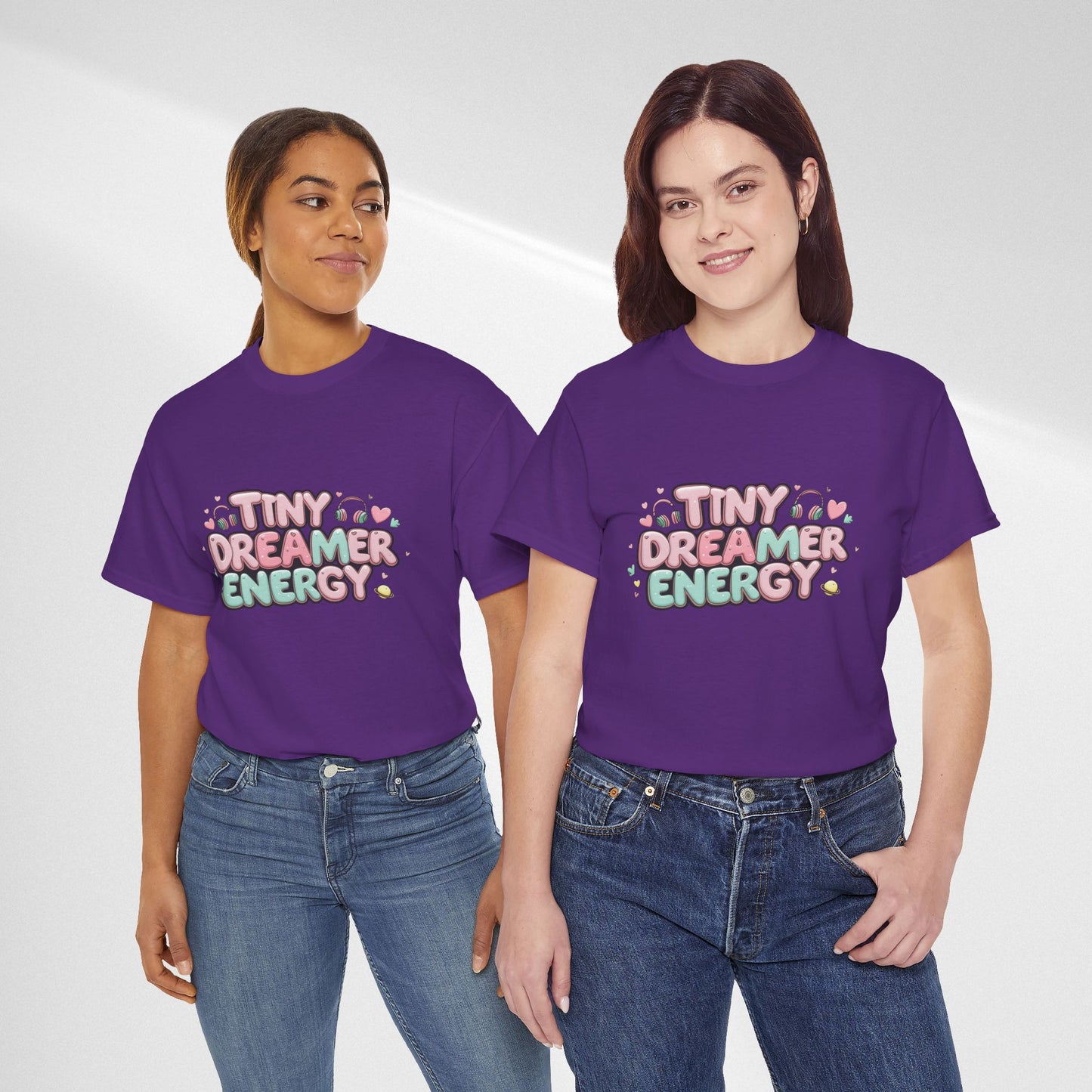 TinyTan Dreamer Energy T-Shirt — Cute Pastel Graphic Tee