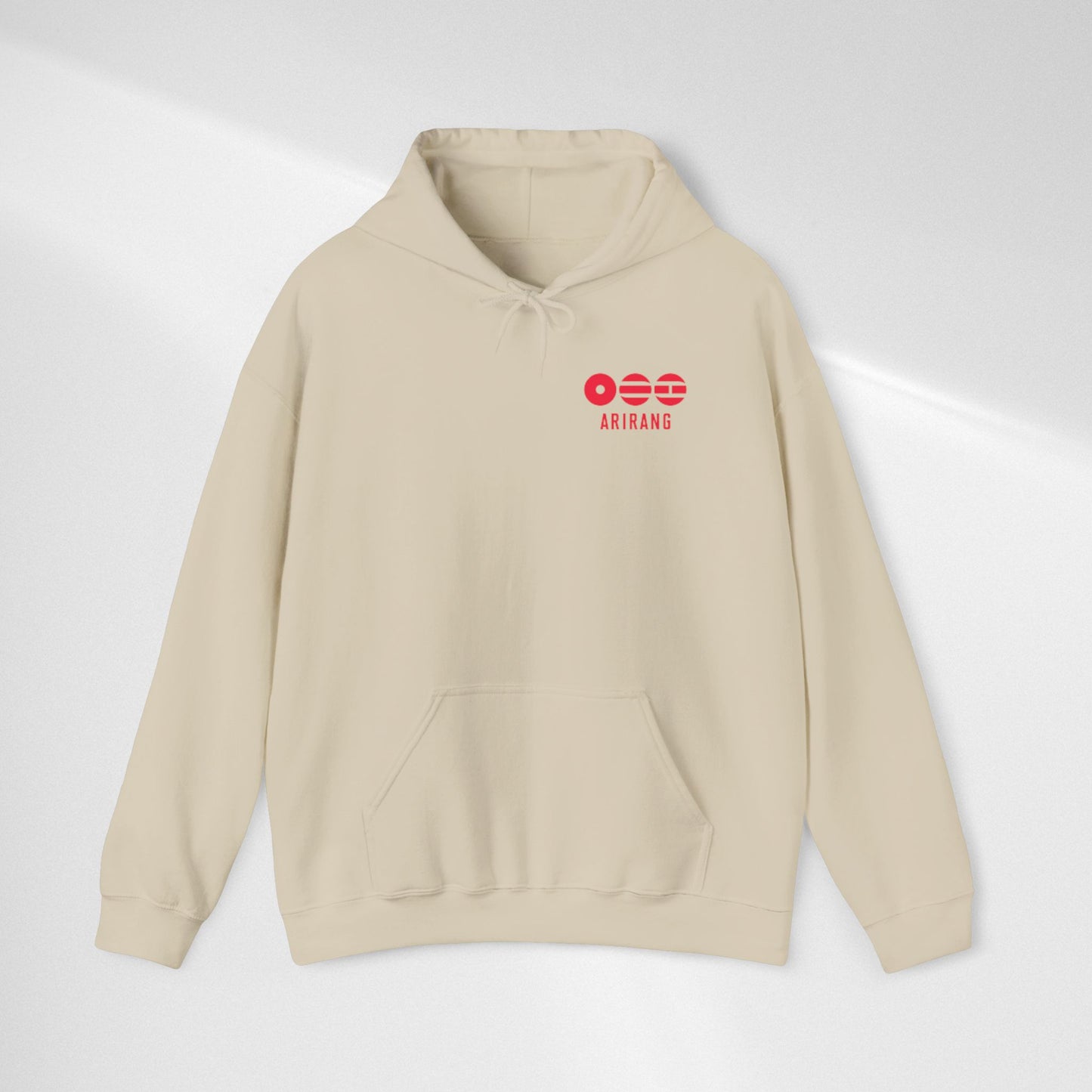 BTS World Tour "ARRIANG" Hoodie — Minimal Logo Tour Pullover