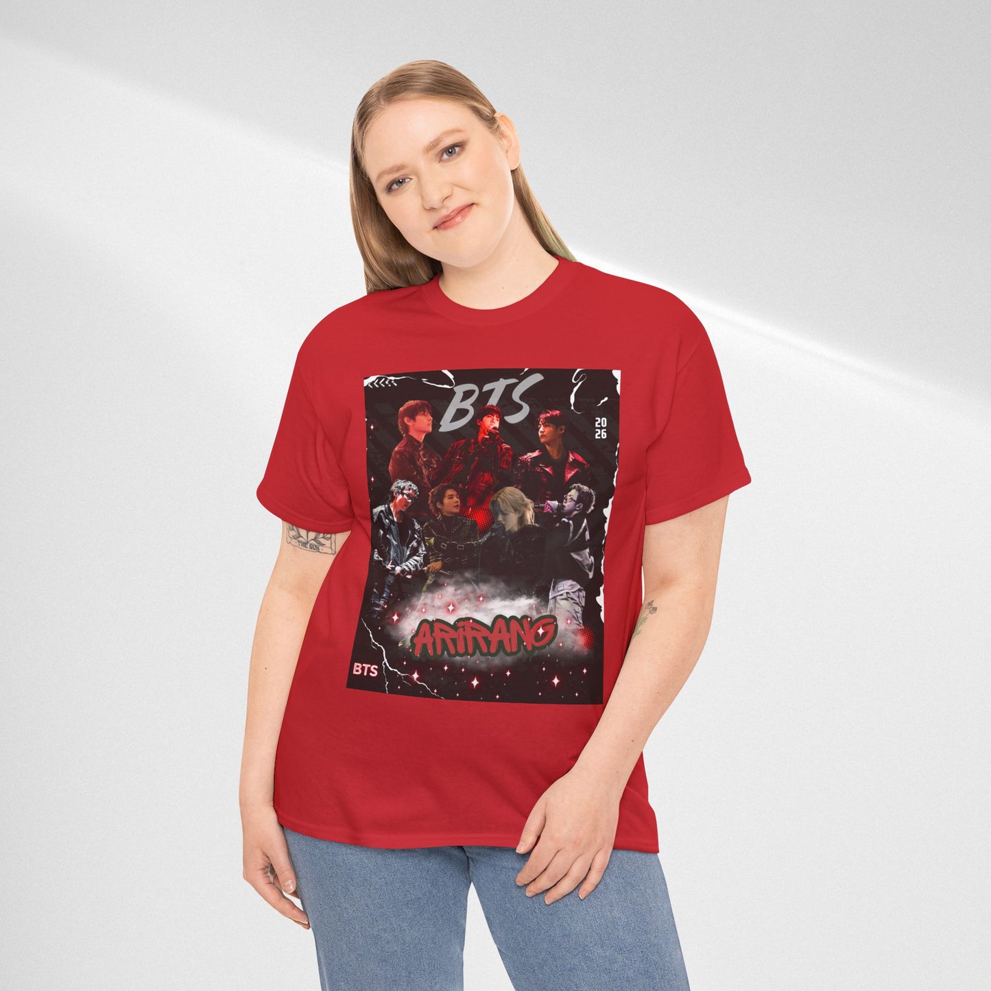 BTS Album Art Graphic Tee — 'Arirang' Fan Shirt