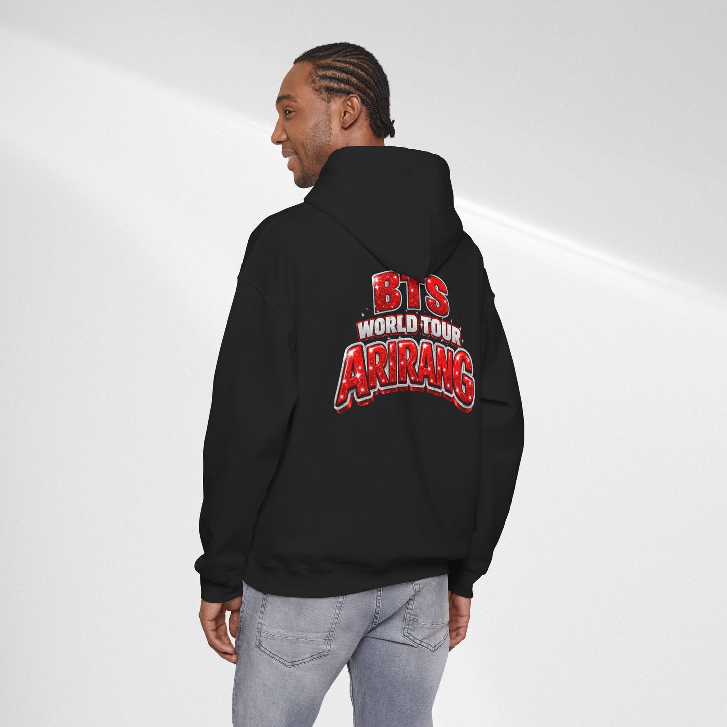 BTS World Tour "Arrang" Hoodie - Graphic K-Pop Concert Pullover