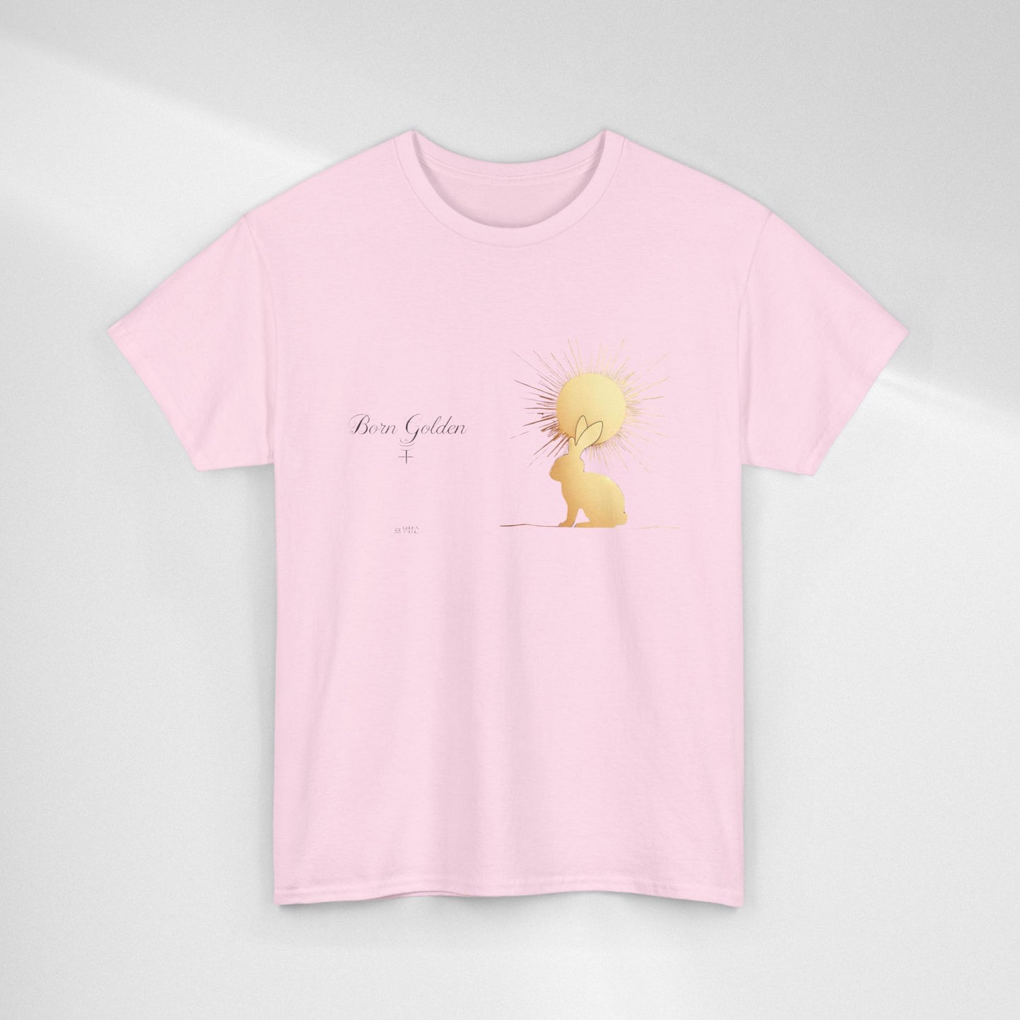 JK Golden Child T-Shirt — 'Born Golden' Cute Kids Illustration Tee