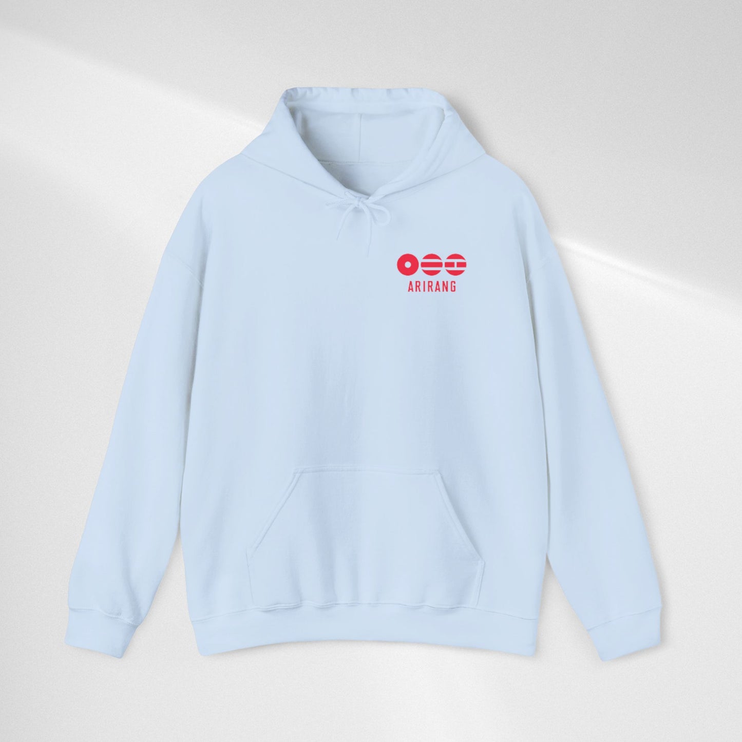 BTS World Tour "ARRIANG" Hoodie — Minimal Logo Tour Pullover