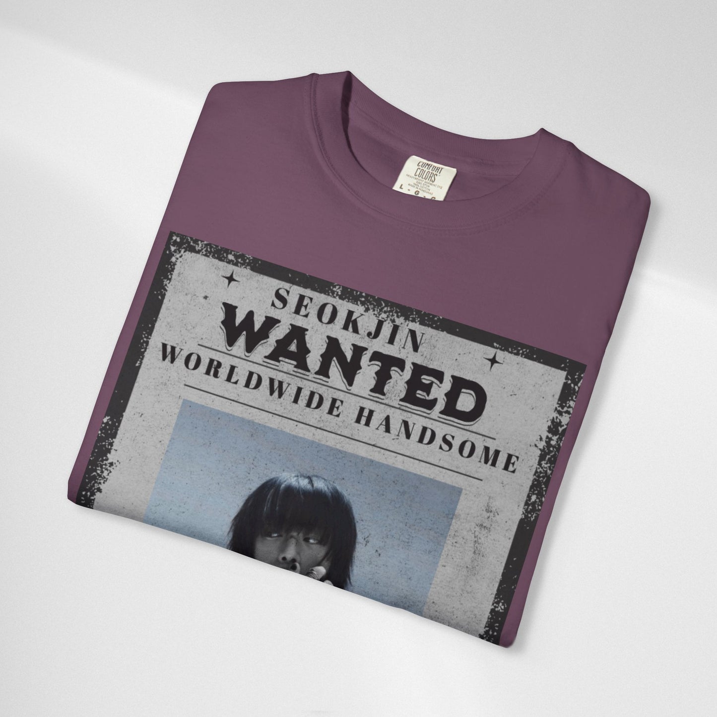 Seokjin "Wanted: Worldwide Handsome" Graphic T-Shirt