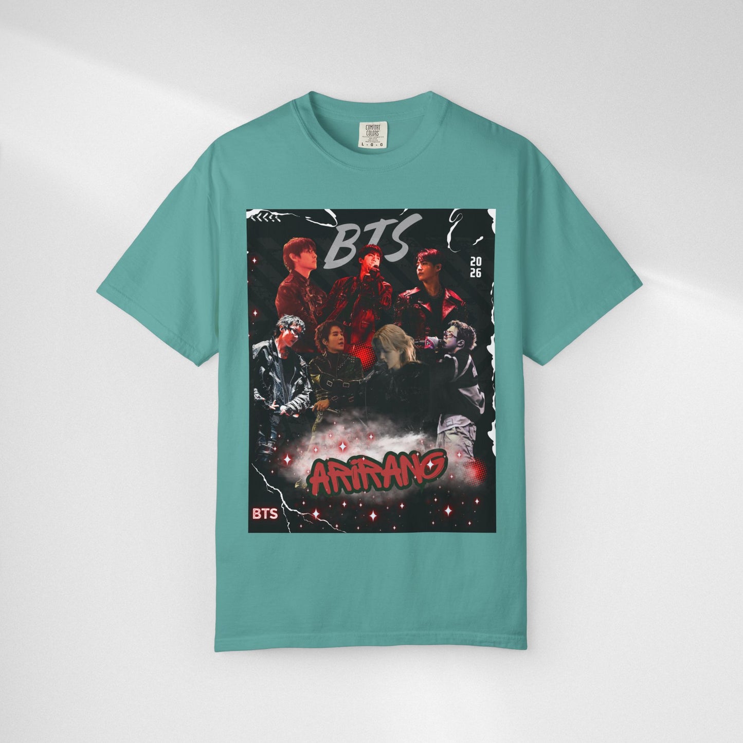 BTS ARIRANG Graphic T-Shirt — "Arirang" BTS Style Concert Tee