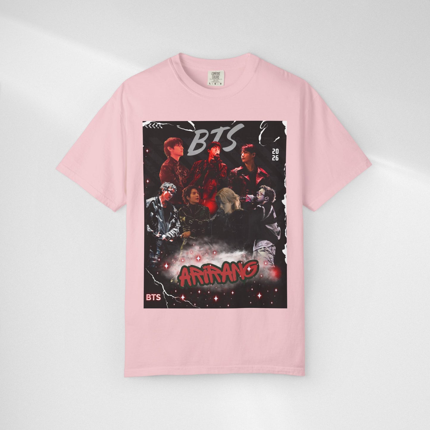 BTS ARIRANG Graphic T-Shirt — "Arirang" BTS Style Concert Tee