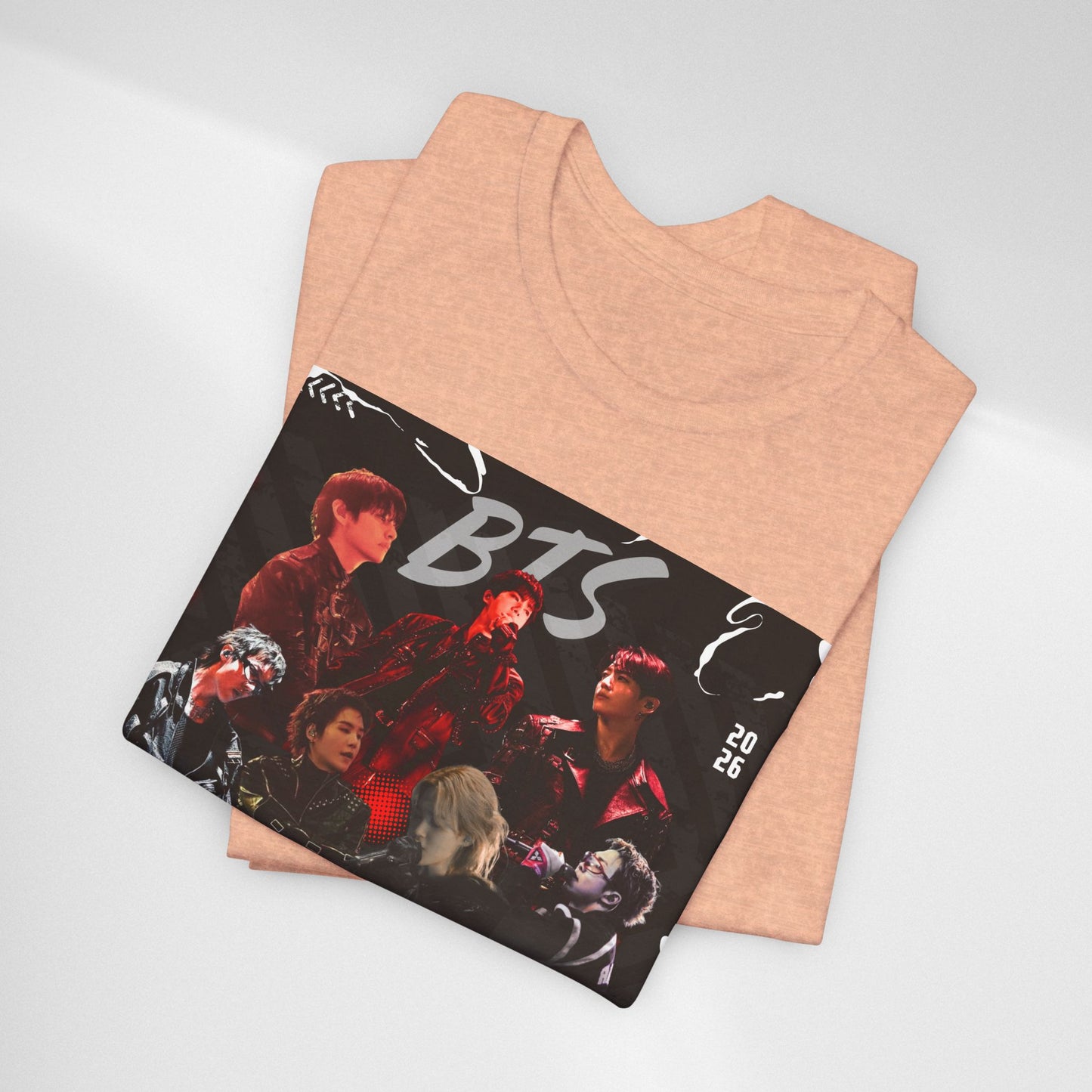 BTS ARIRANG Band Graphic Tee — 'BTS ARMY' Retro Concert Poster Shirt