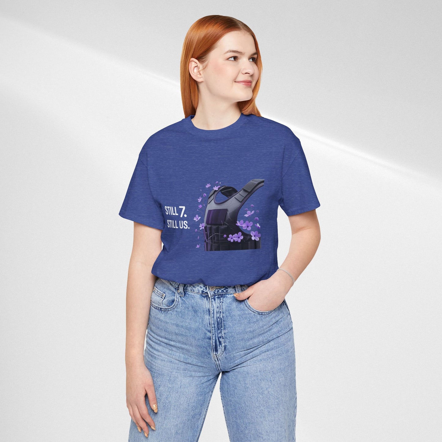 Bulletproof Vest Floral Tee — “I Am The Proof” Graphic T‑Shirt