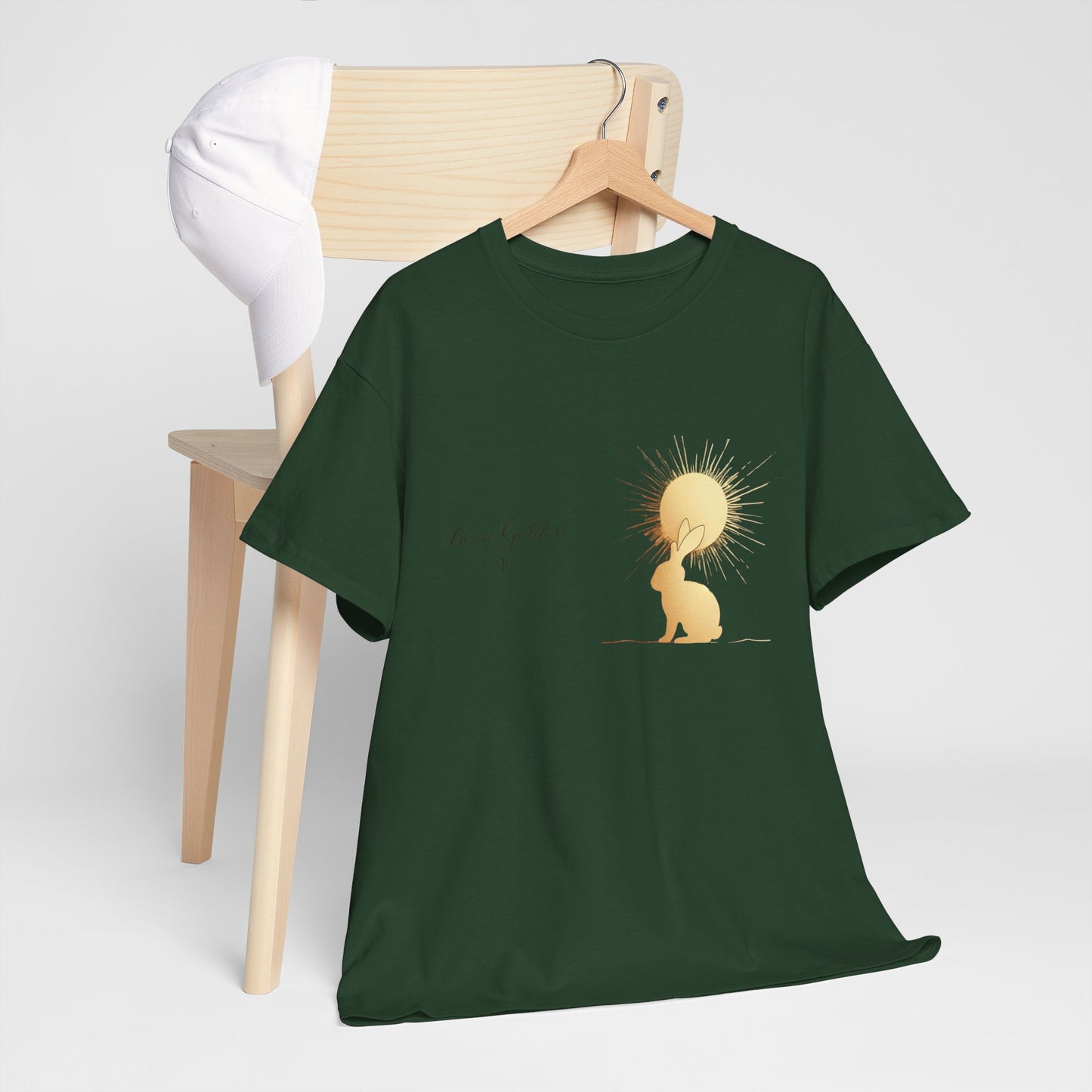 JK Golden Child T-Shirt — 'Born Golden' Cute Kids Illustration Tee