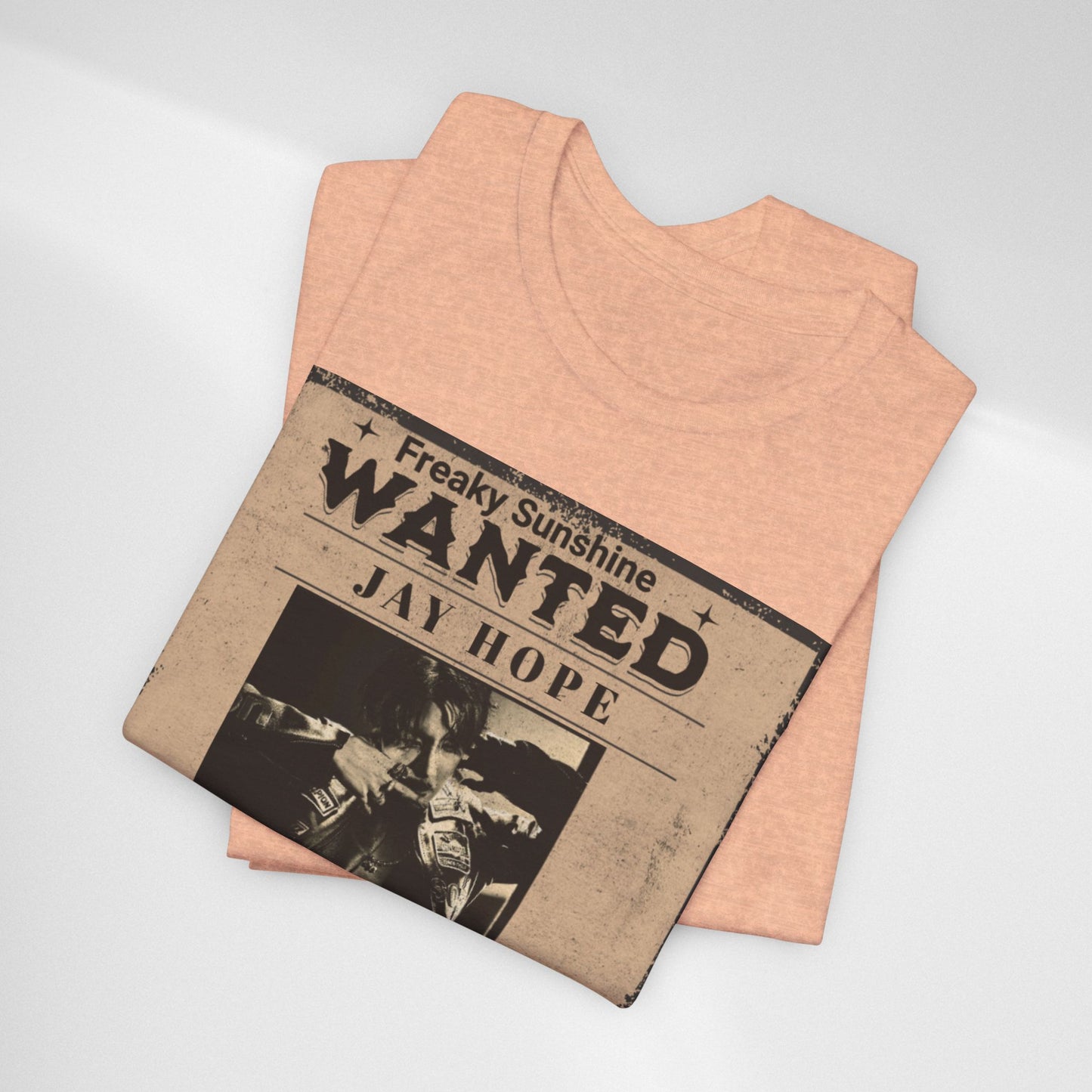 Wanted Poster Jay Hope T-Shirt — Vintage Western Graphic Tee