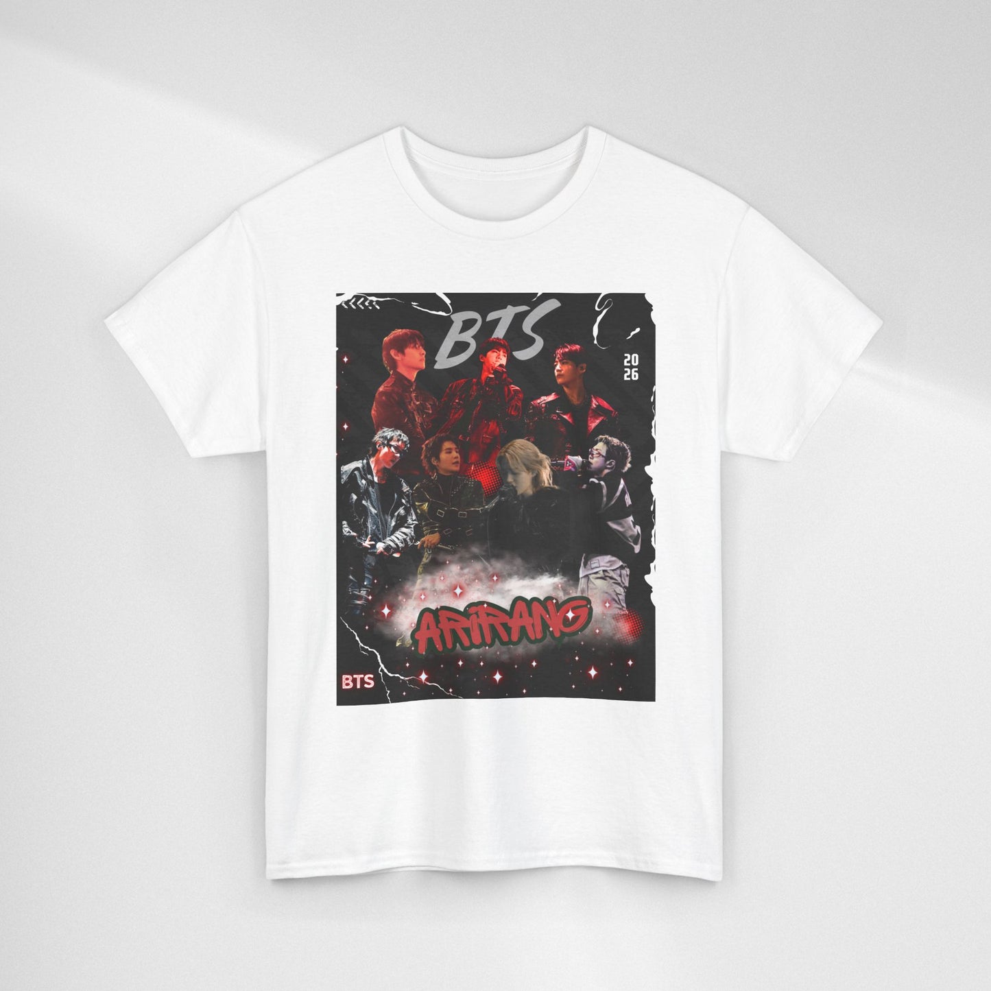 BTS Album Art Graphic Tee — 'Arirang' Fan Shirt
