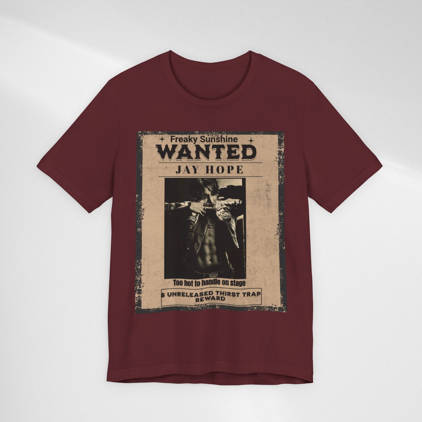 Wanted Poster Jay Hope T-Shirt — Vintage Western Graphic Tee
