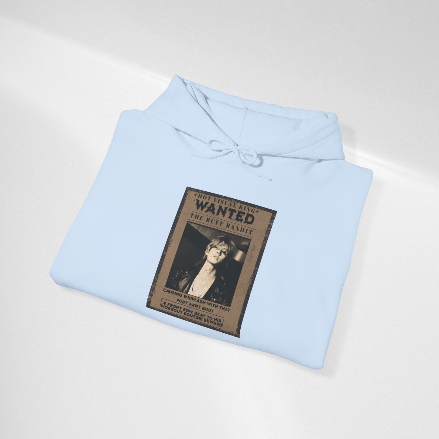 Hoodie Vintage V 'Wanted' Poster Photo Pullover