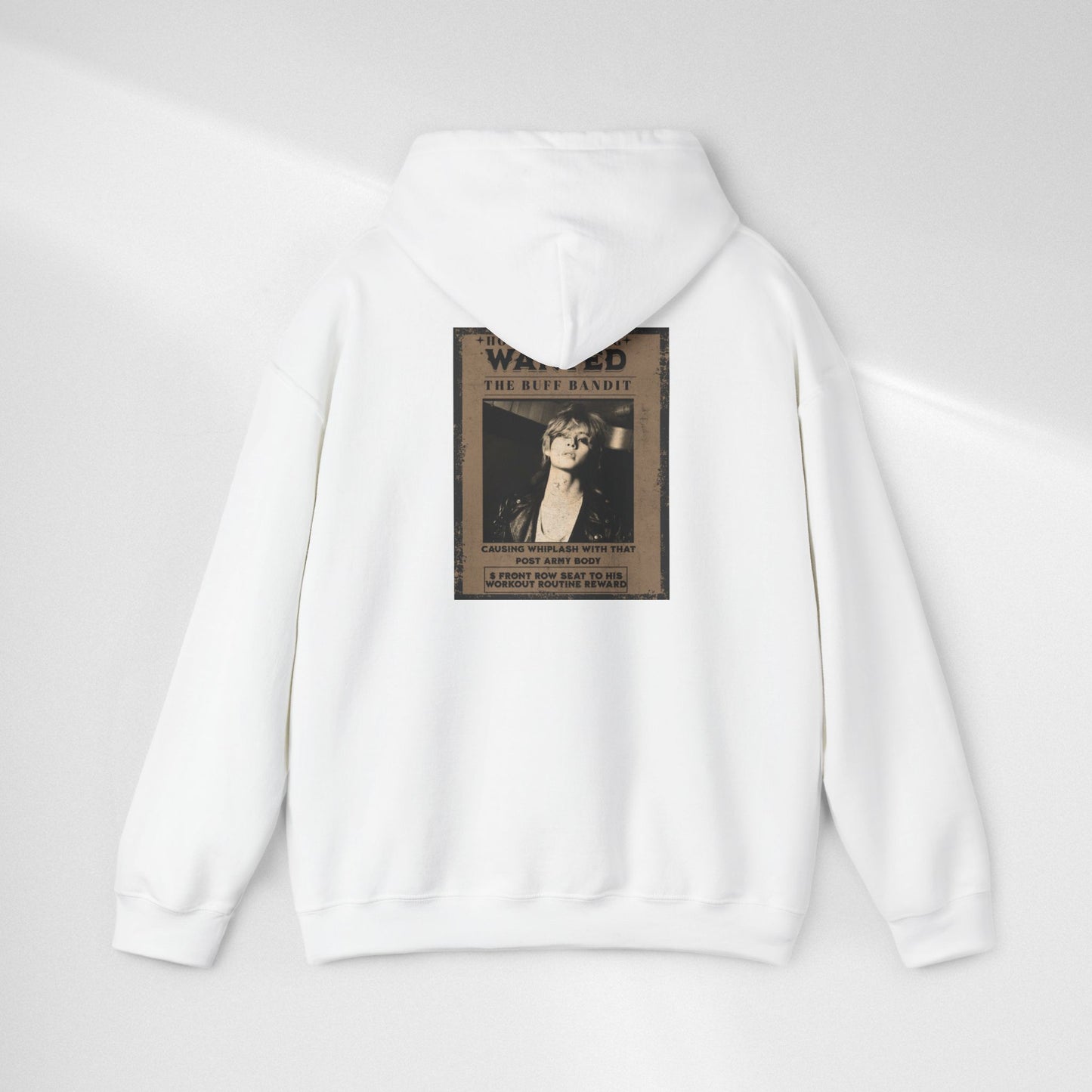 Hoodie Vintage V 'Wanted' Poster Photo Pullover