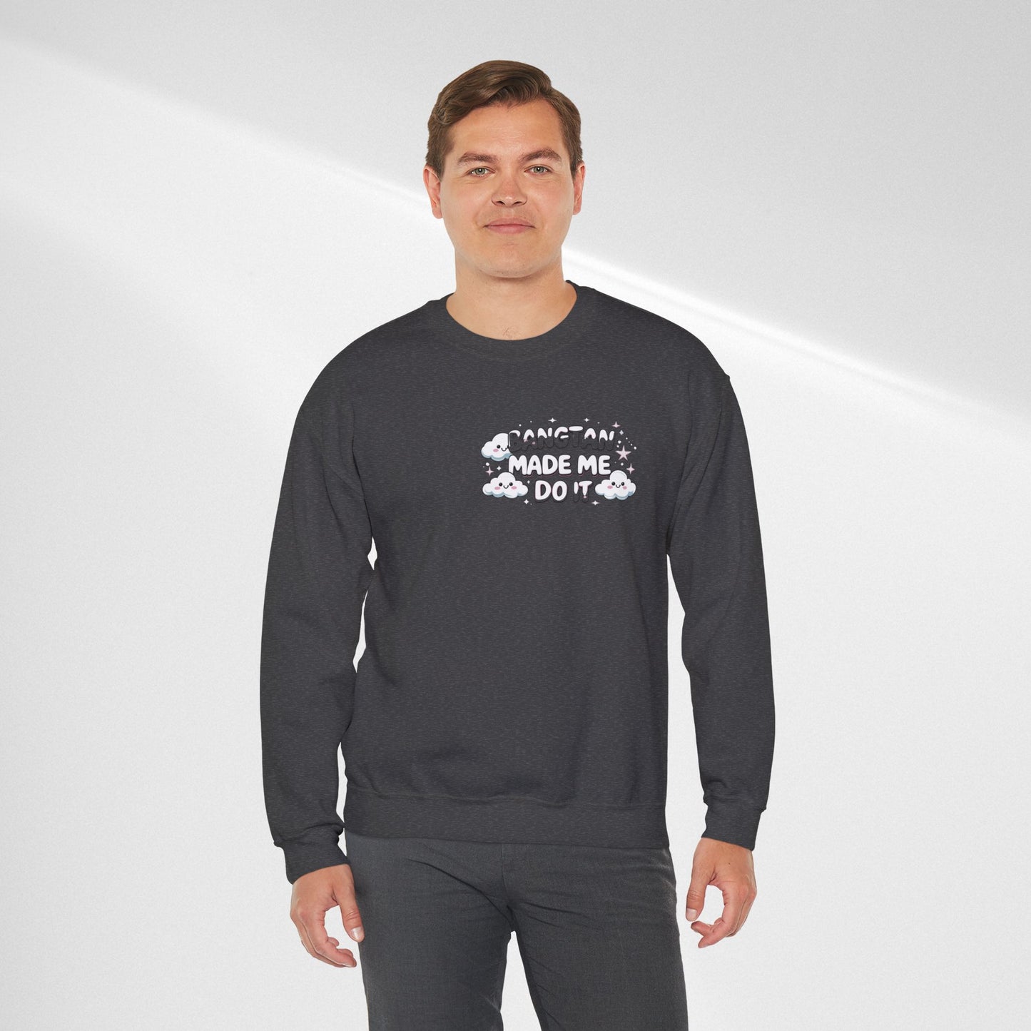 Crewneck Sweatshirt — "Bangtan Made Me Do It" K-Pop BTS Fan Pullover