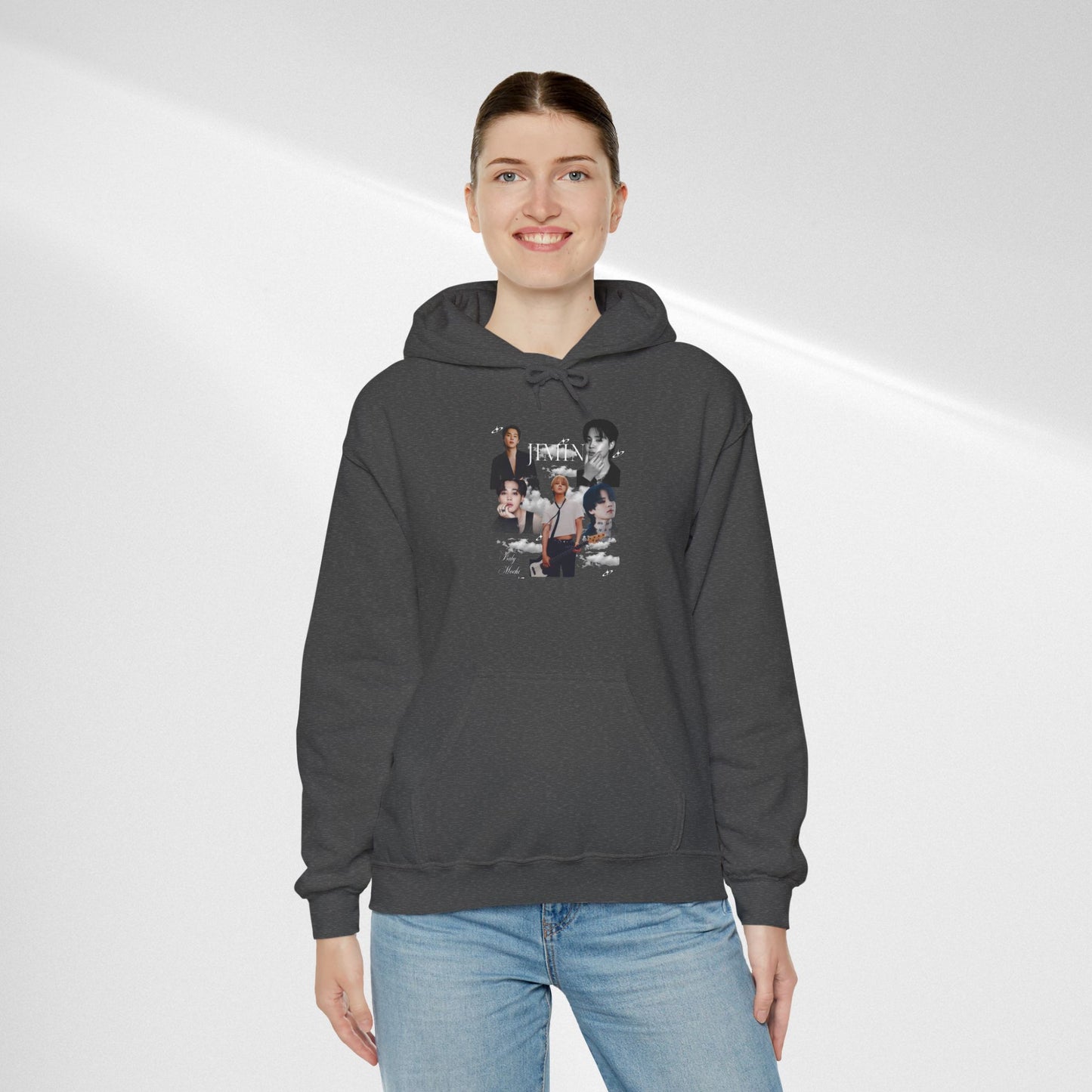 K-Pop Idol JIMIN  Photo Collage Hoodie — Aesthetic Fan Pullover