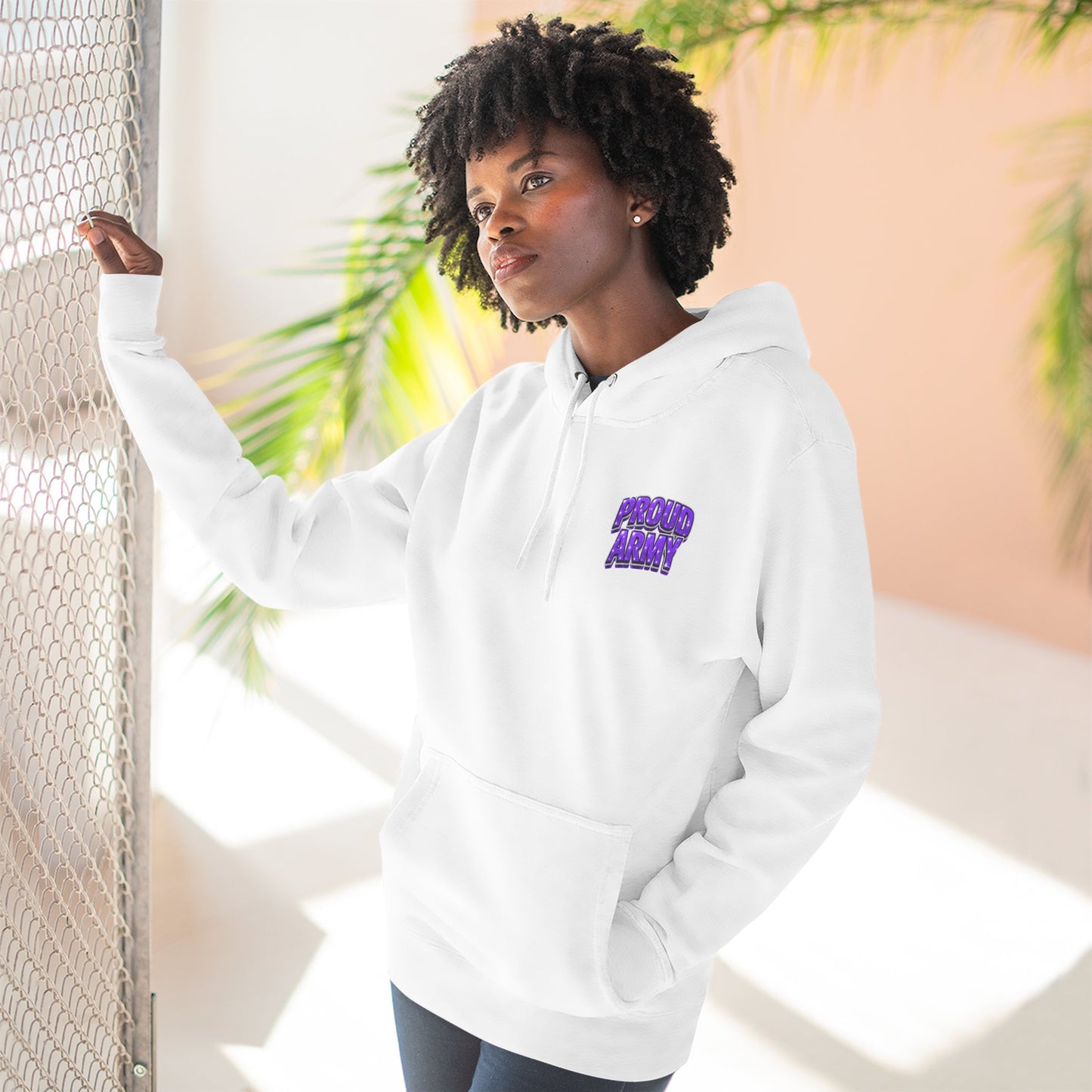 BTS Bangtan Photo-Panel Hoodie — 'Bangtan' 9-Eyes Graphic Fleece Hoodie