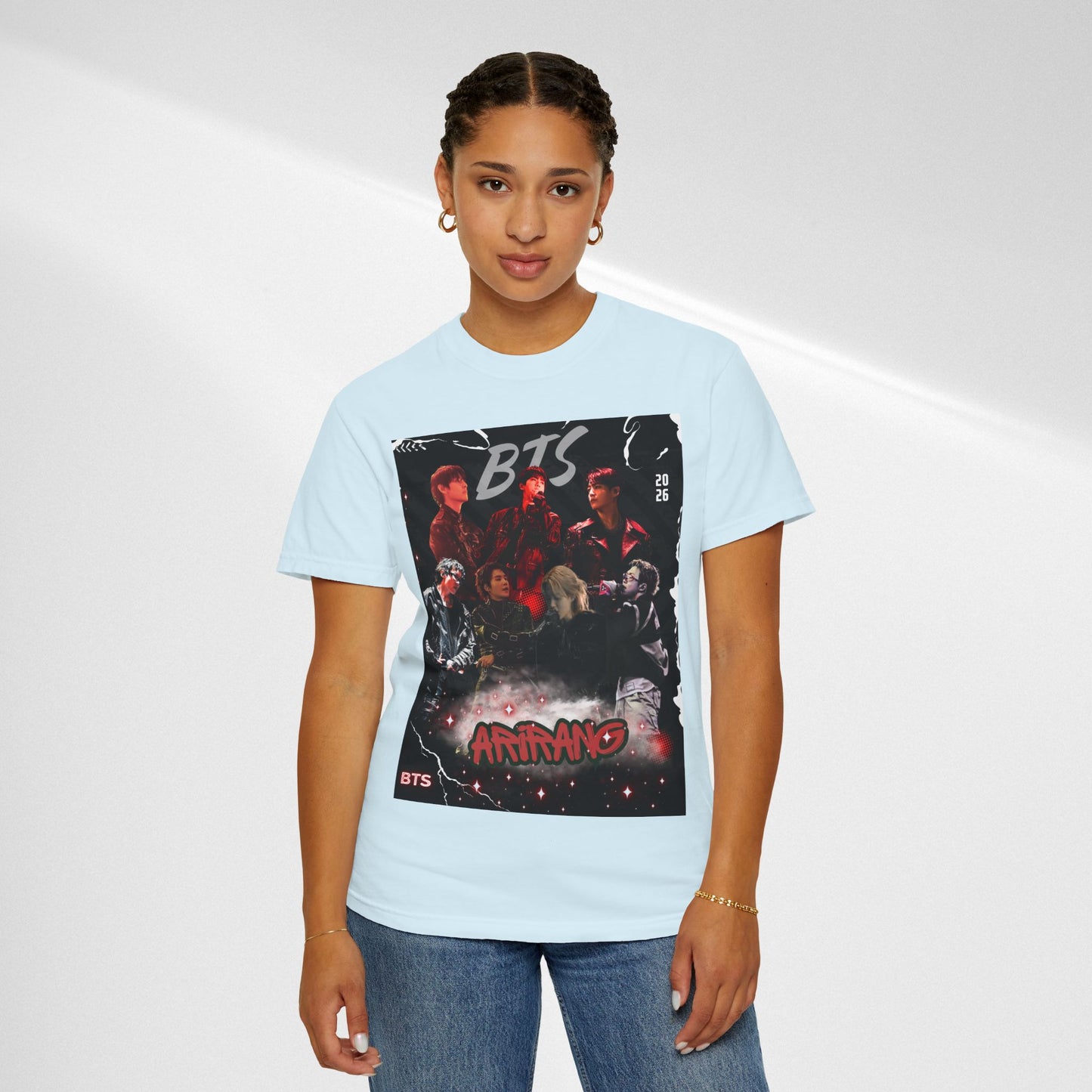 BTS ARIRANG Graphic T-Shirt — "Arirang" BTS Style Concert Tee