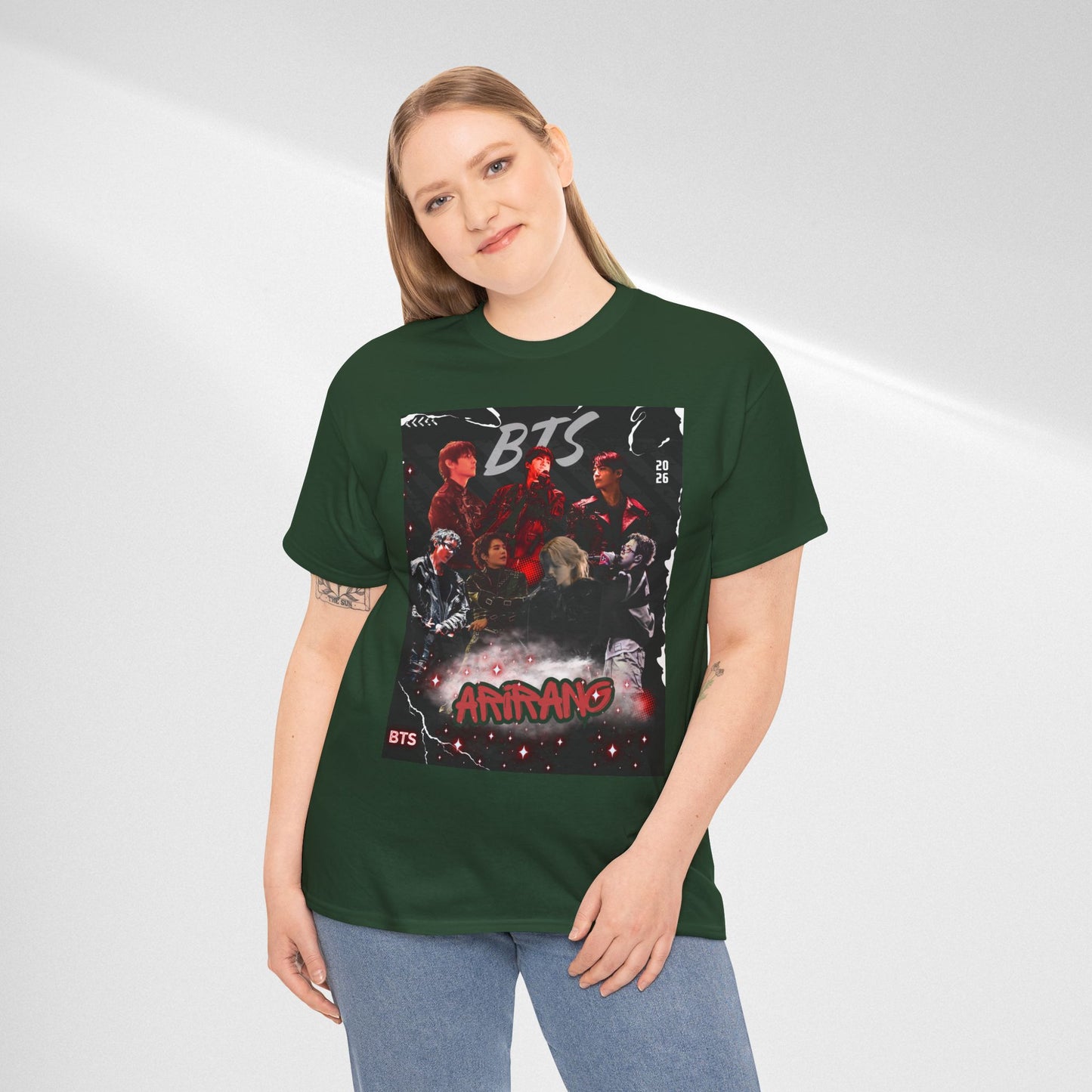 BTS Album Art Graphic Tee — 'Arirang' Fan Shirt