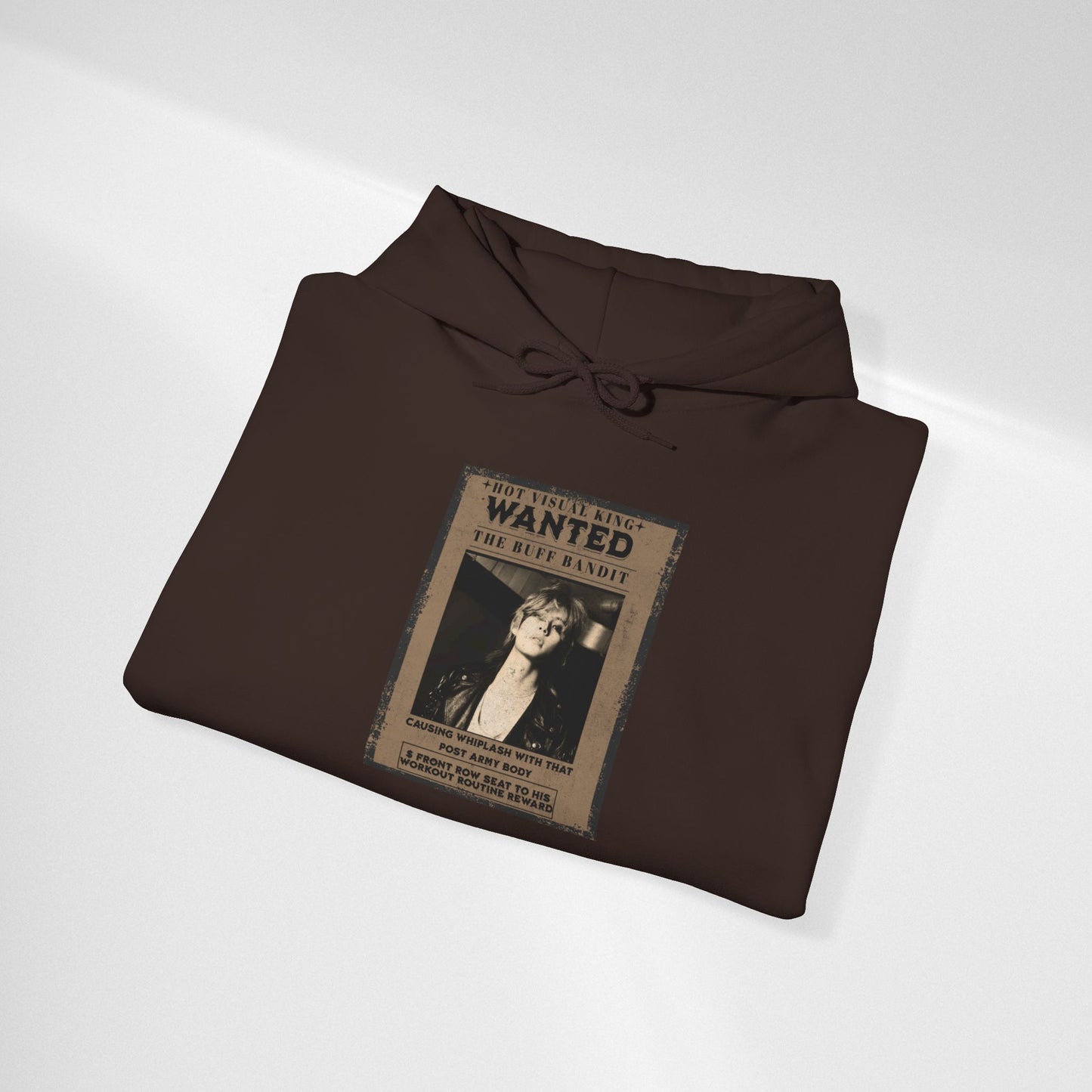Hoodie Vintage V 'Wanted' Poster Photo Pullover