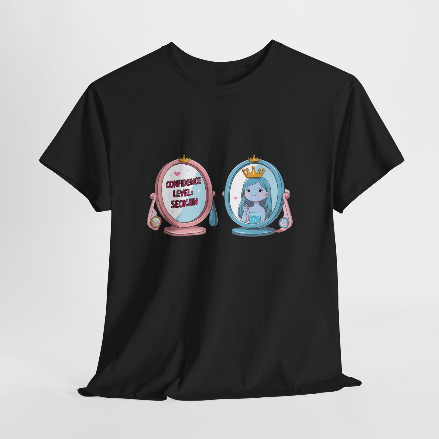 BTS Jin Confidence Level T-Shirt — Seokjin Fan Tee